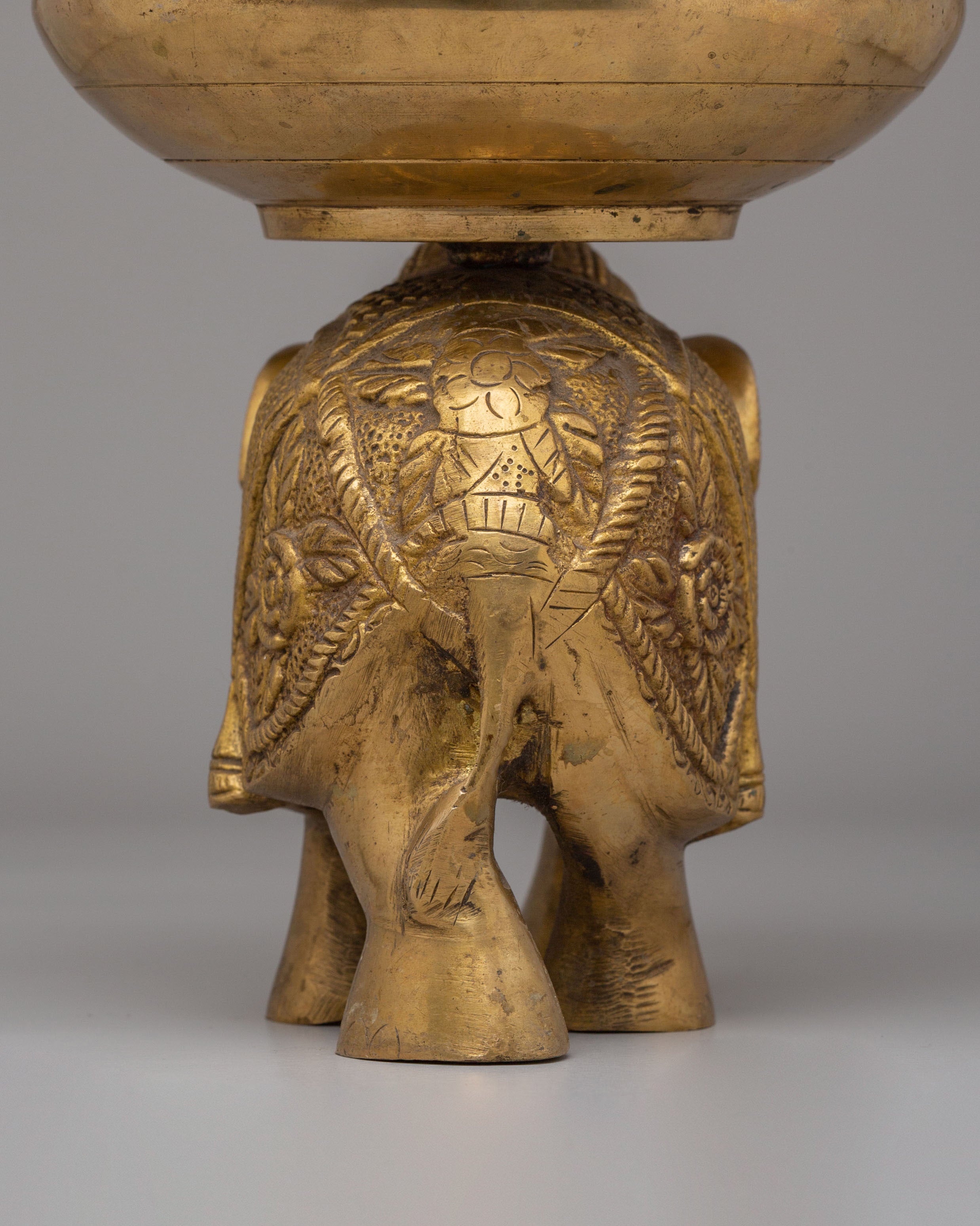 Handmade Urli Bowl | Brass Home Altar Decor