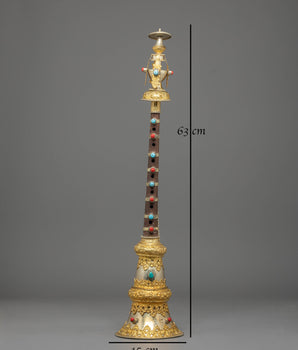 Gyaling Set for Ritual Ceremonies | Buddhist Temple Instrument Decor