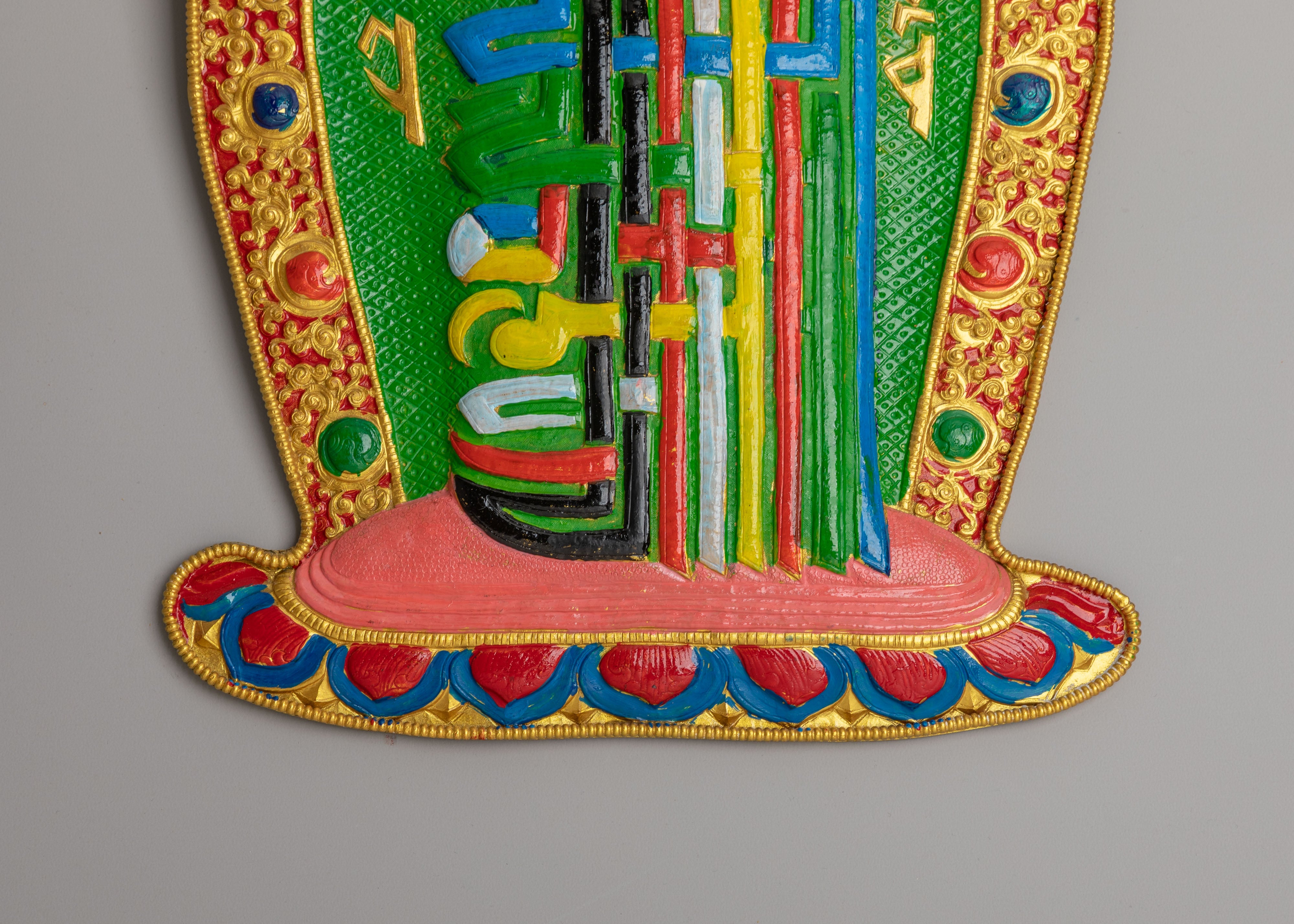 Sacred Kalachakra Symbol Wall Hanging | A Divine Representation of Time