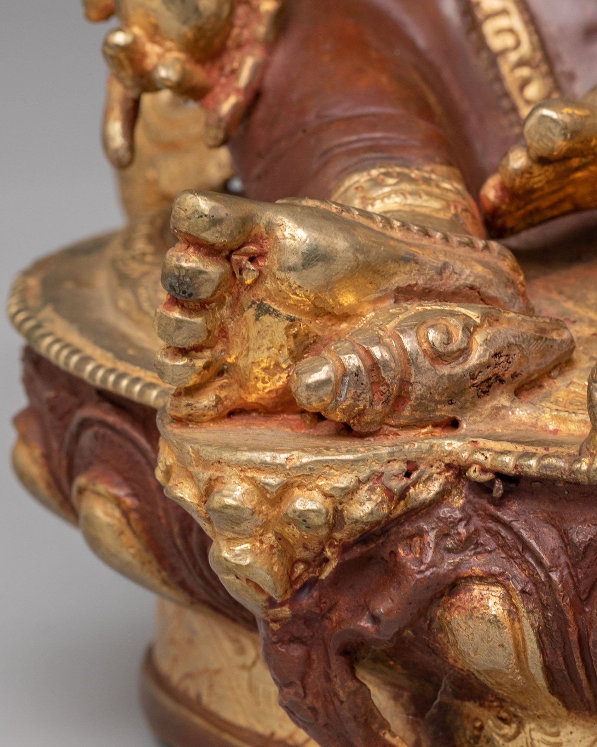 Sacred Buddhist Dzambhala Deity Statue | Symbol of Wealth and Abundance