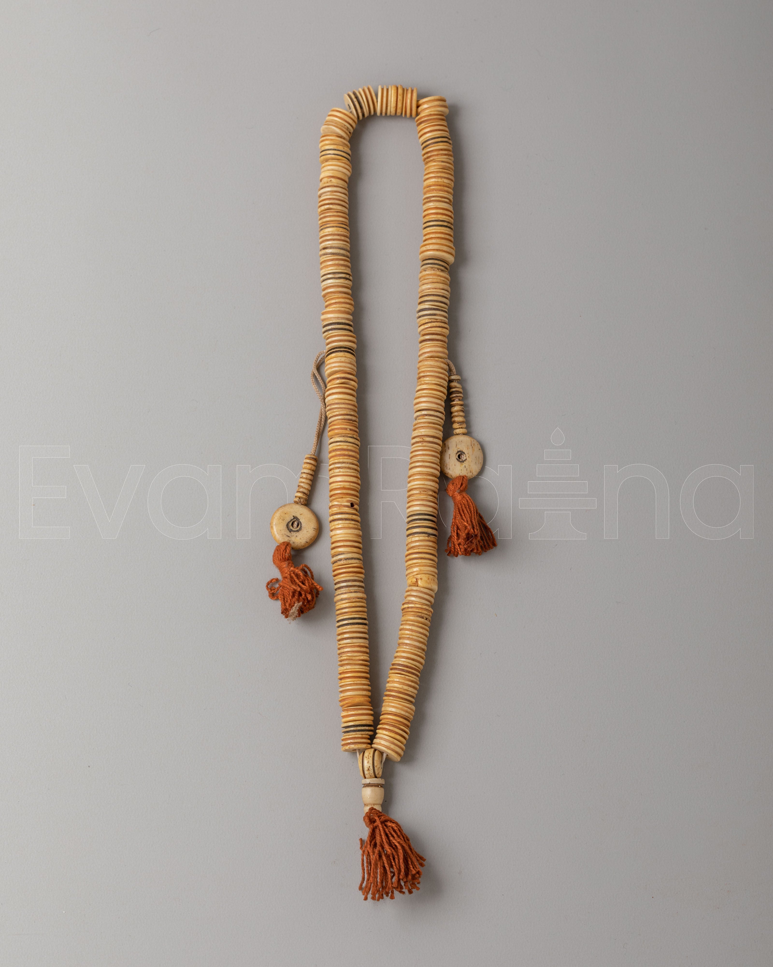 Tibetan Bone Beads Mala 