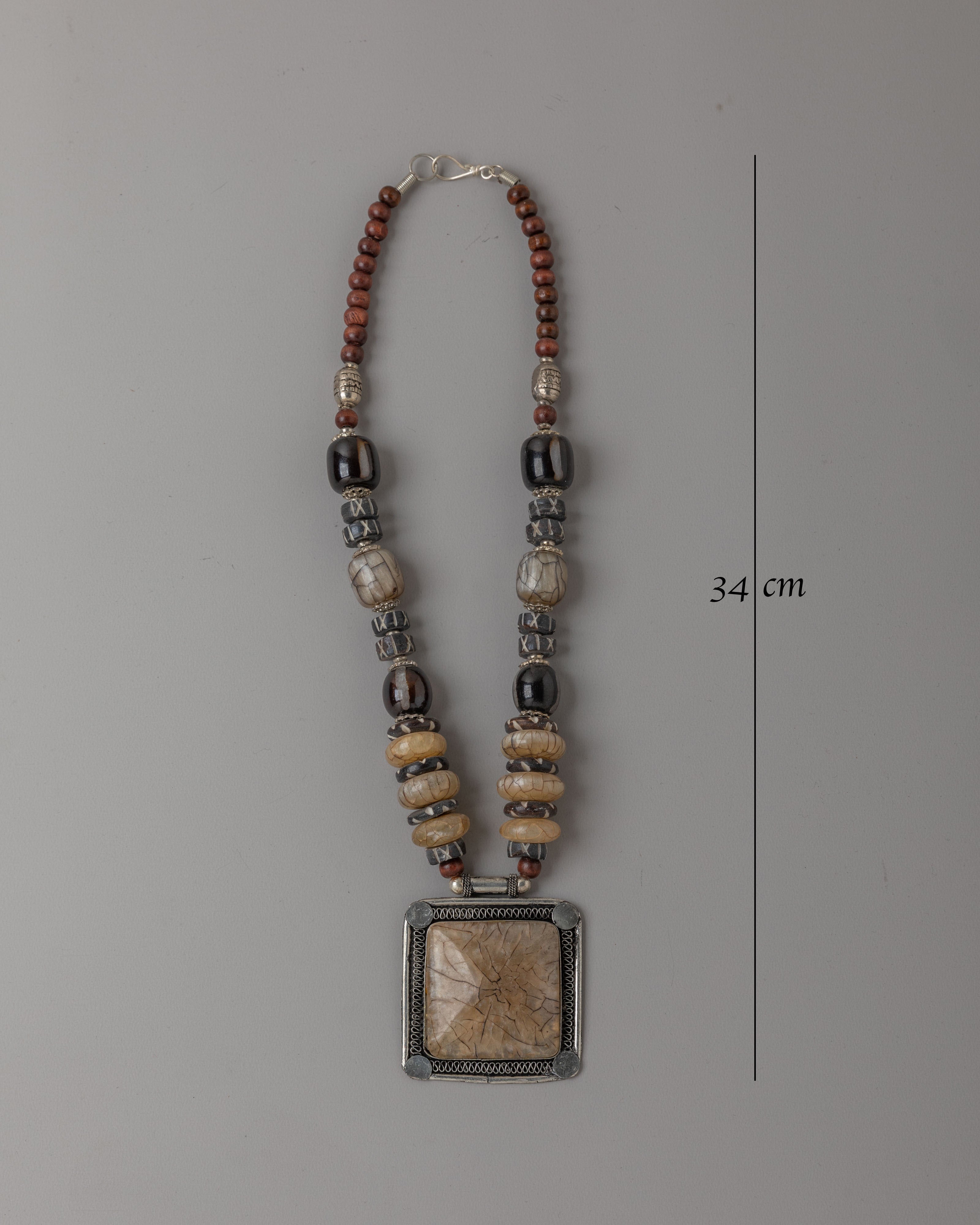 Handmade Tibetan Jewelry | Unique Handcrafted Artisan Necklace