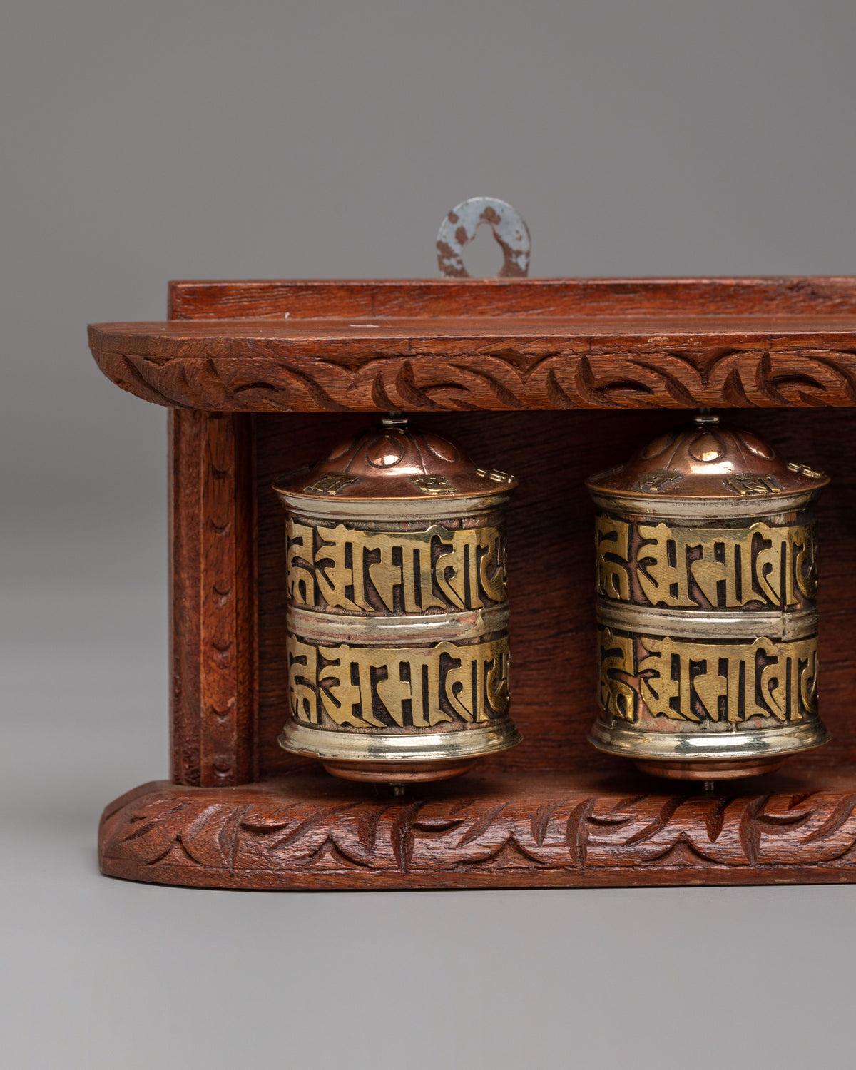 Five Buddhist Prayer Wheel | Spiritual Home Decor