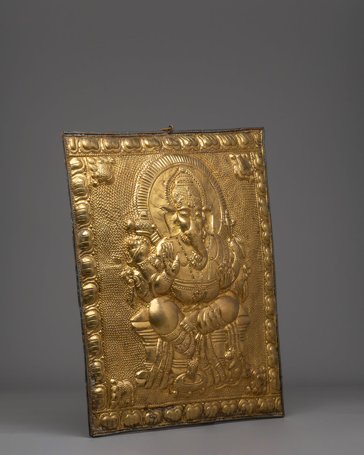 Traditional Ganesha Wall Hanging | Hindu Deity Art
