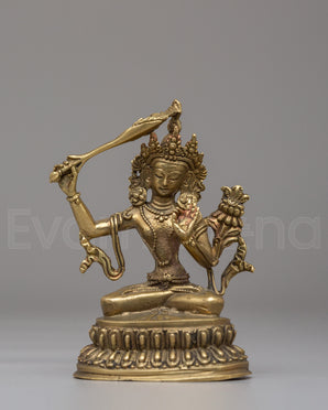 Manjushri Bodhisattva Statue