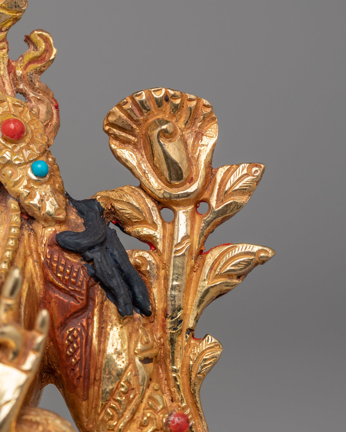Green Tara Sacred Compassion Statue | Handcrafted Buddhist Art