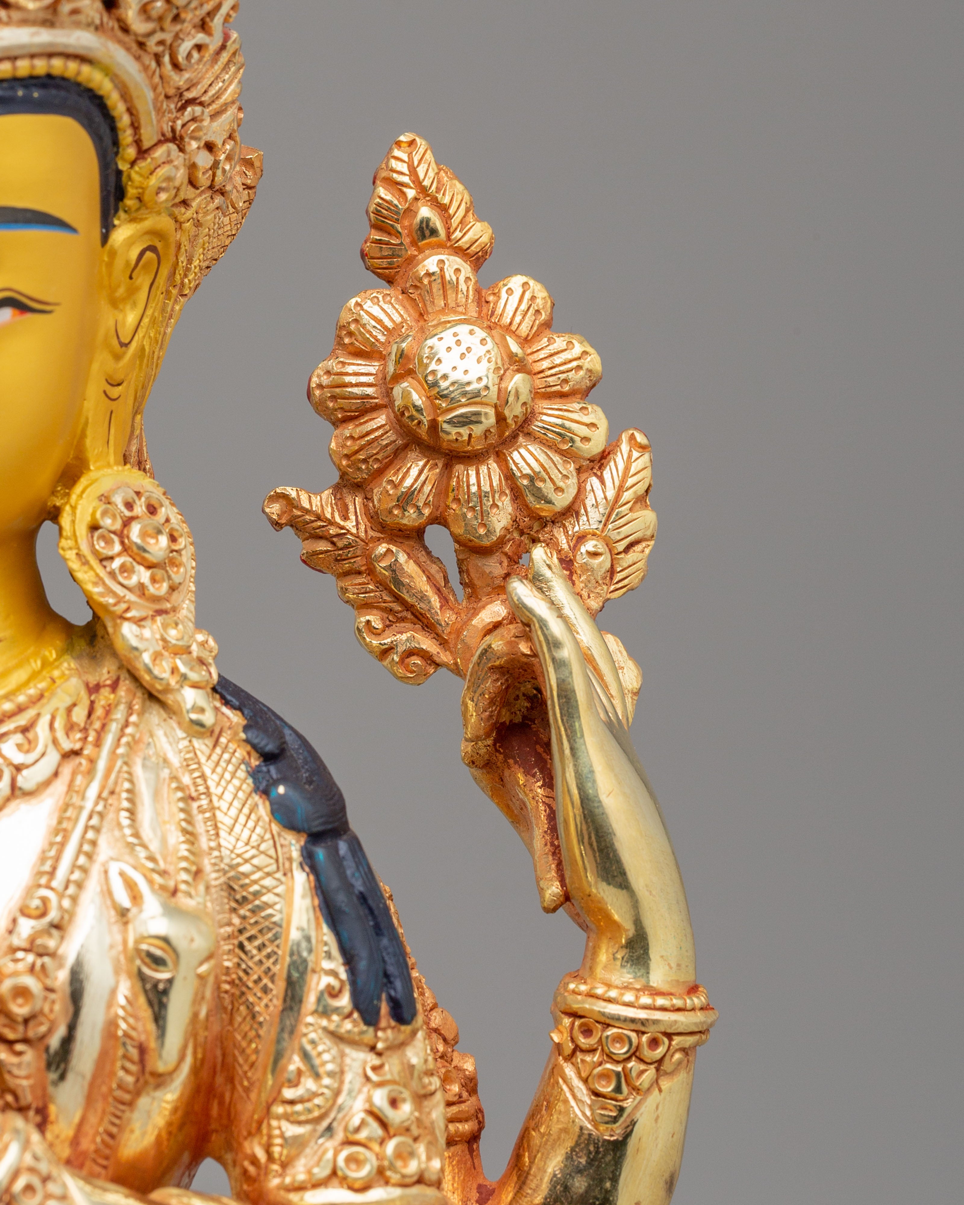 Spiritual Avalokiteshvara Chenrezig Statue | Compassion Deity Figurine