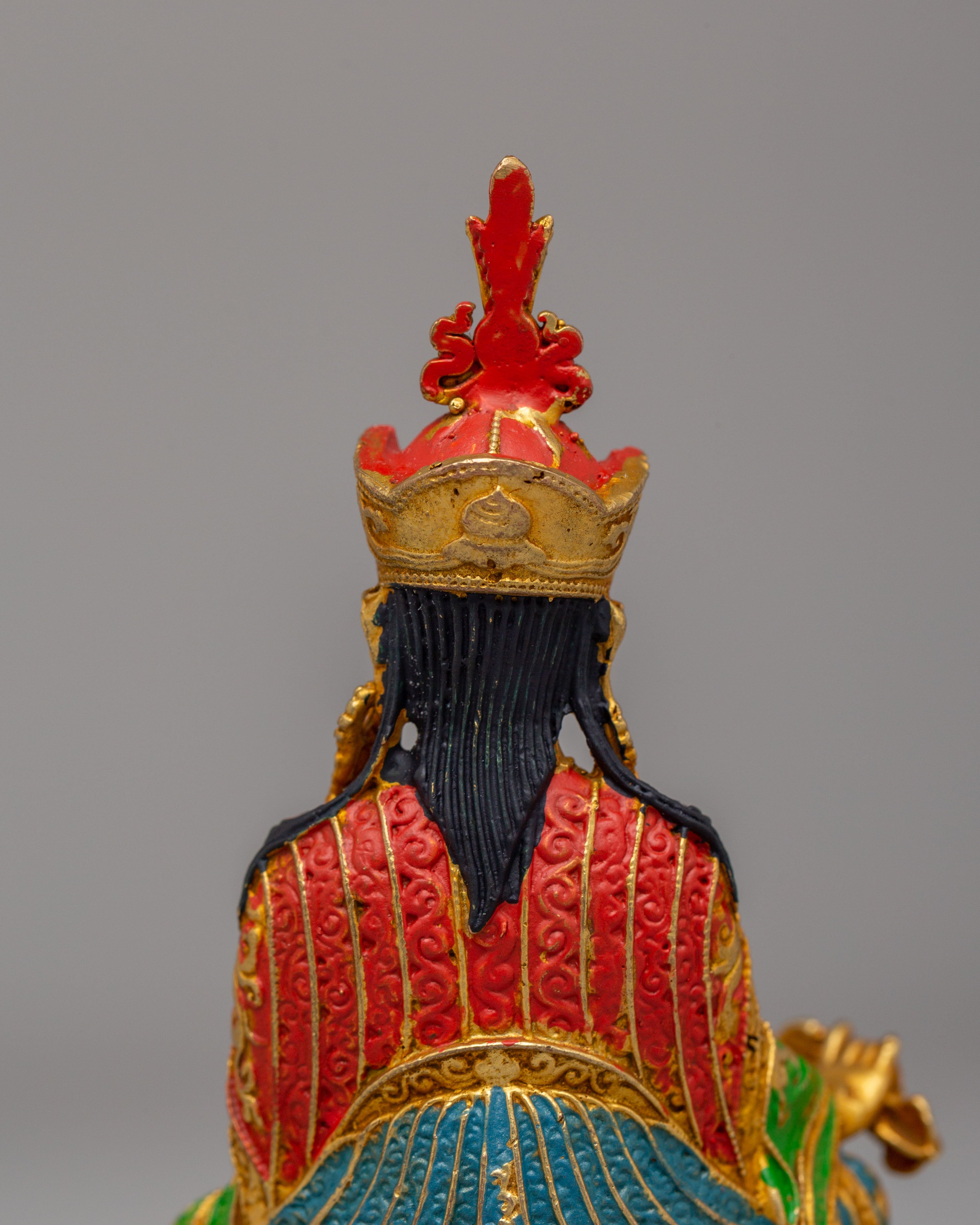 Ceremonial Padmasambhava Shrine Statue | A Sacred Representation of Guru Rinpoche
