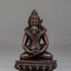 Samantabhadra With Consort Altar Sculpture 