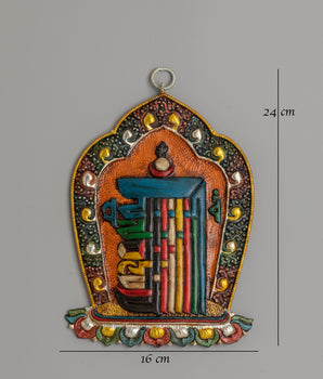 Sacred Kalachakra Wall Decoration | Buddhist Art