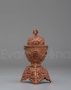 Sacred Kapala Offering Vessel