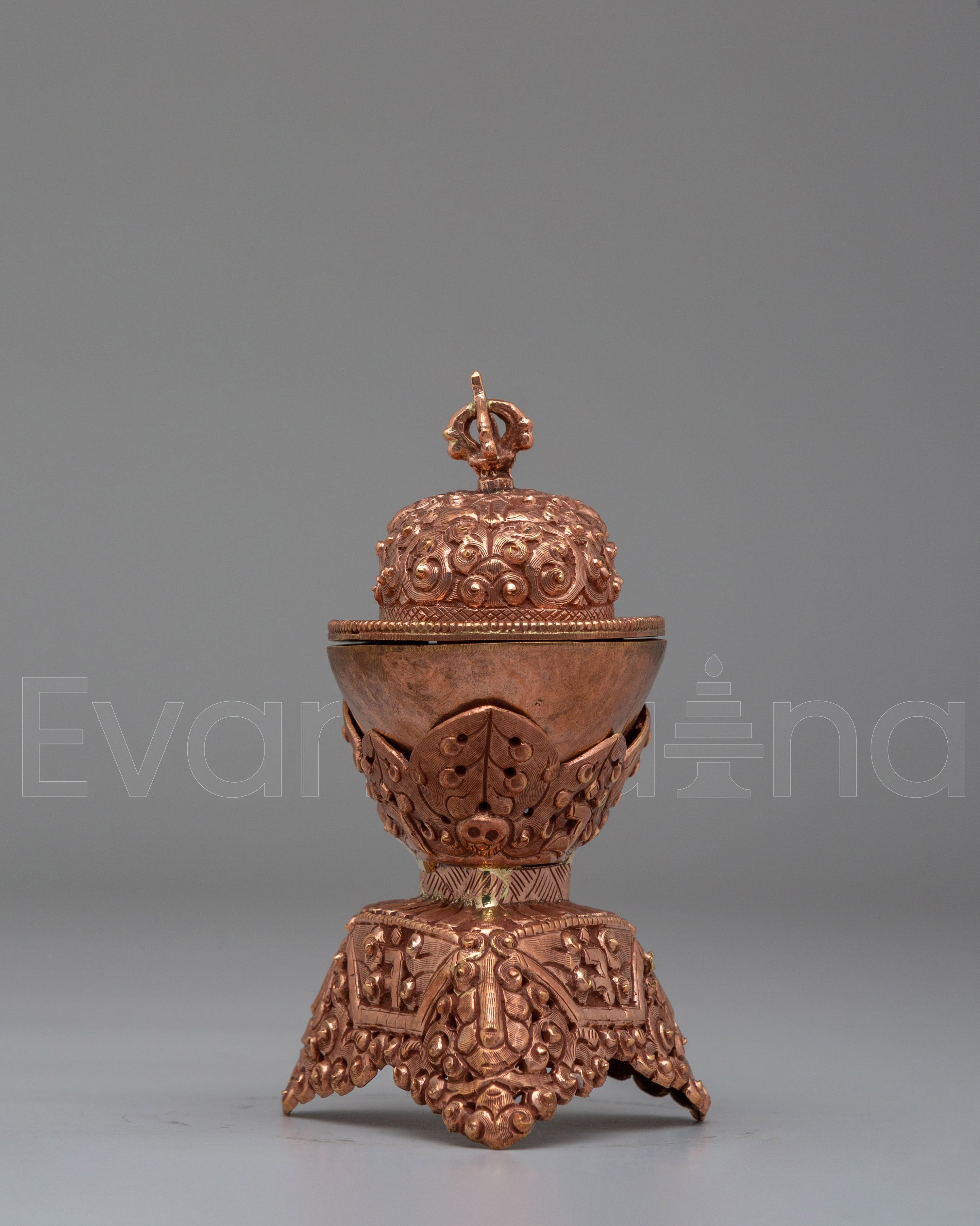 Sacred Kapala Offering Vessel  