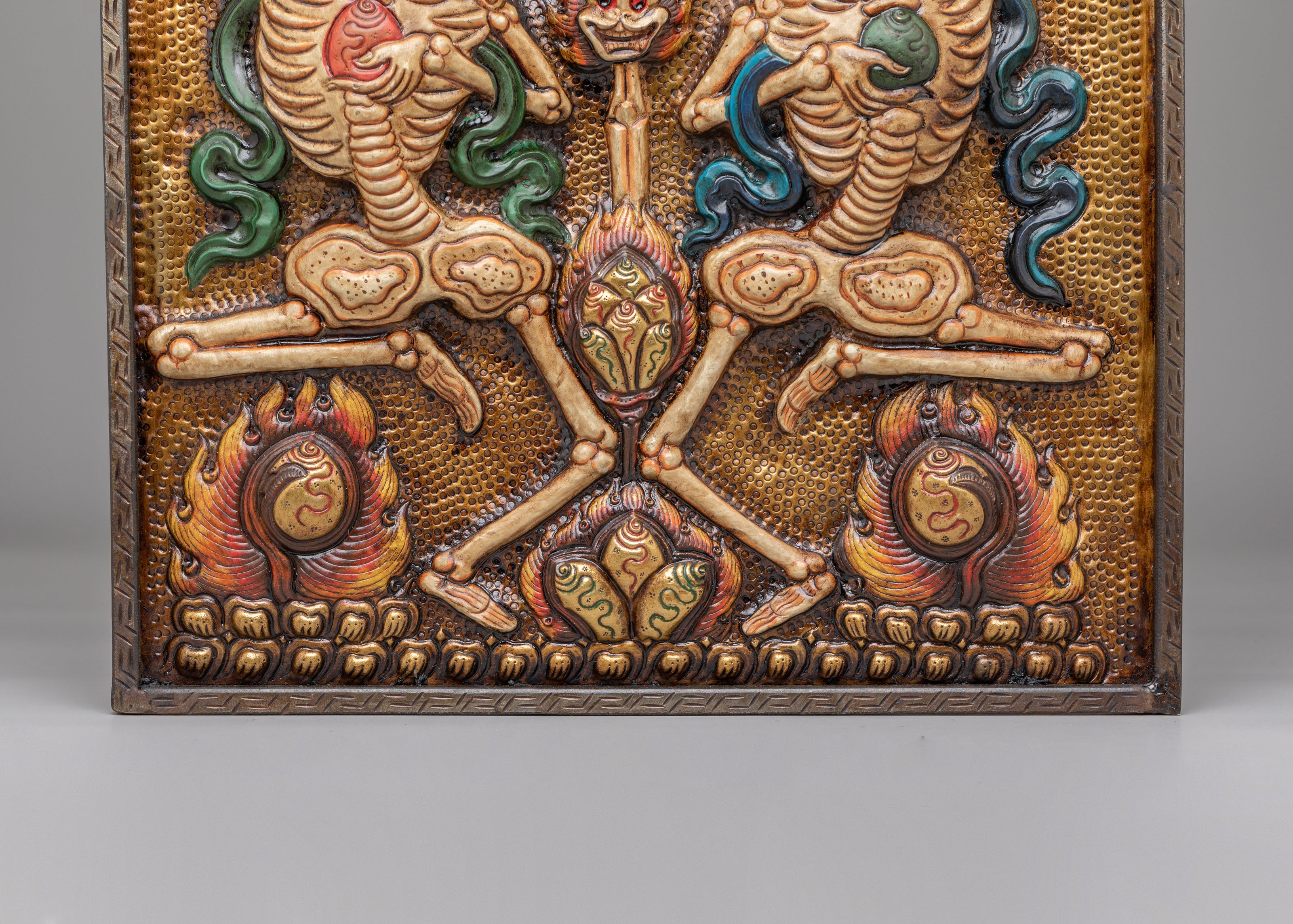 Buddhist Chittipati Wall Hanging | Himalayan Buddhist Art