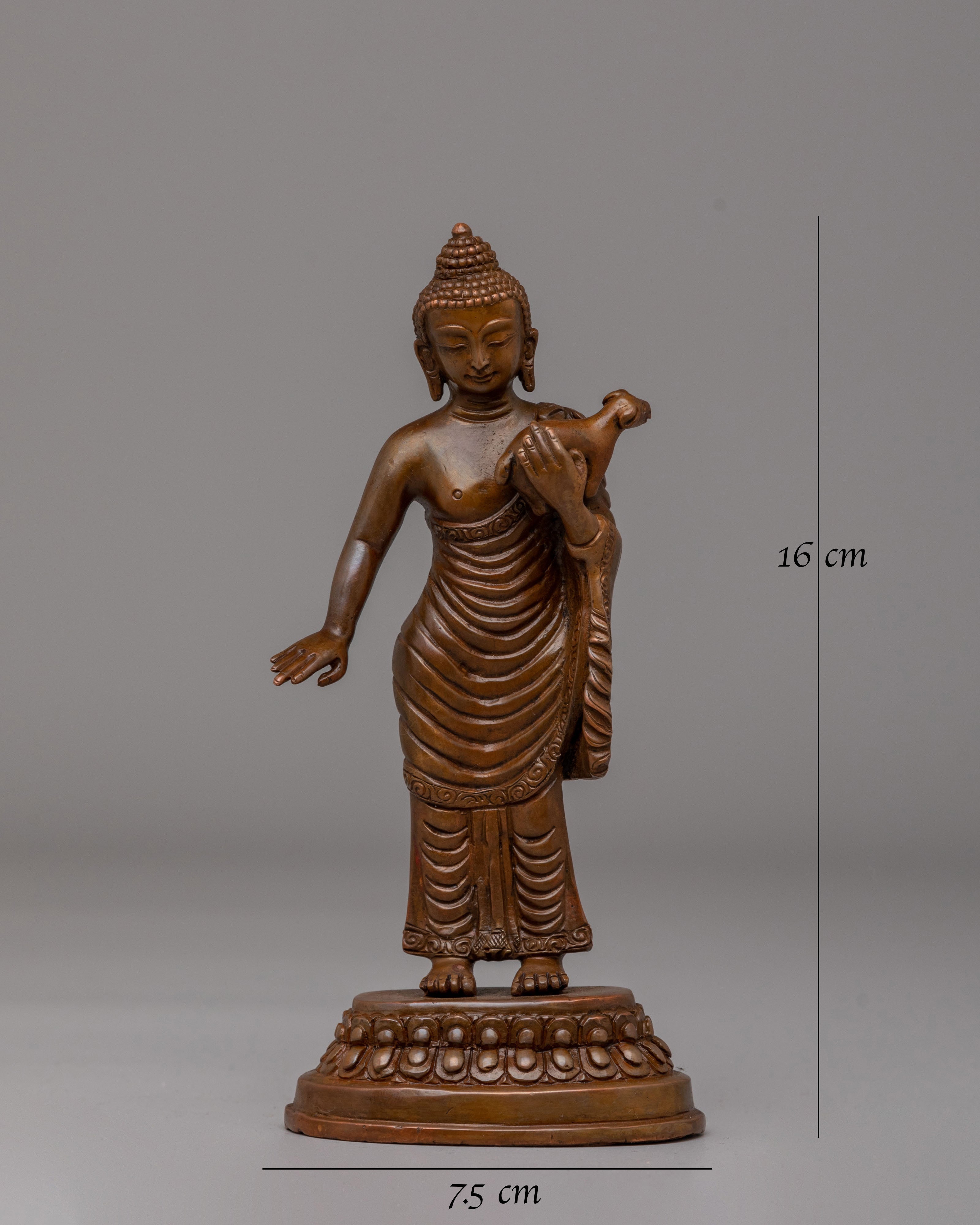 Dipankara Buddha Enlightenment Statue | Buddhist Altar Decor