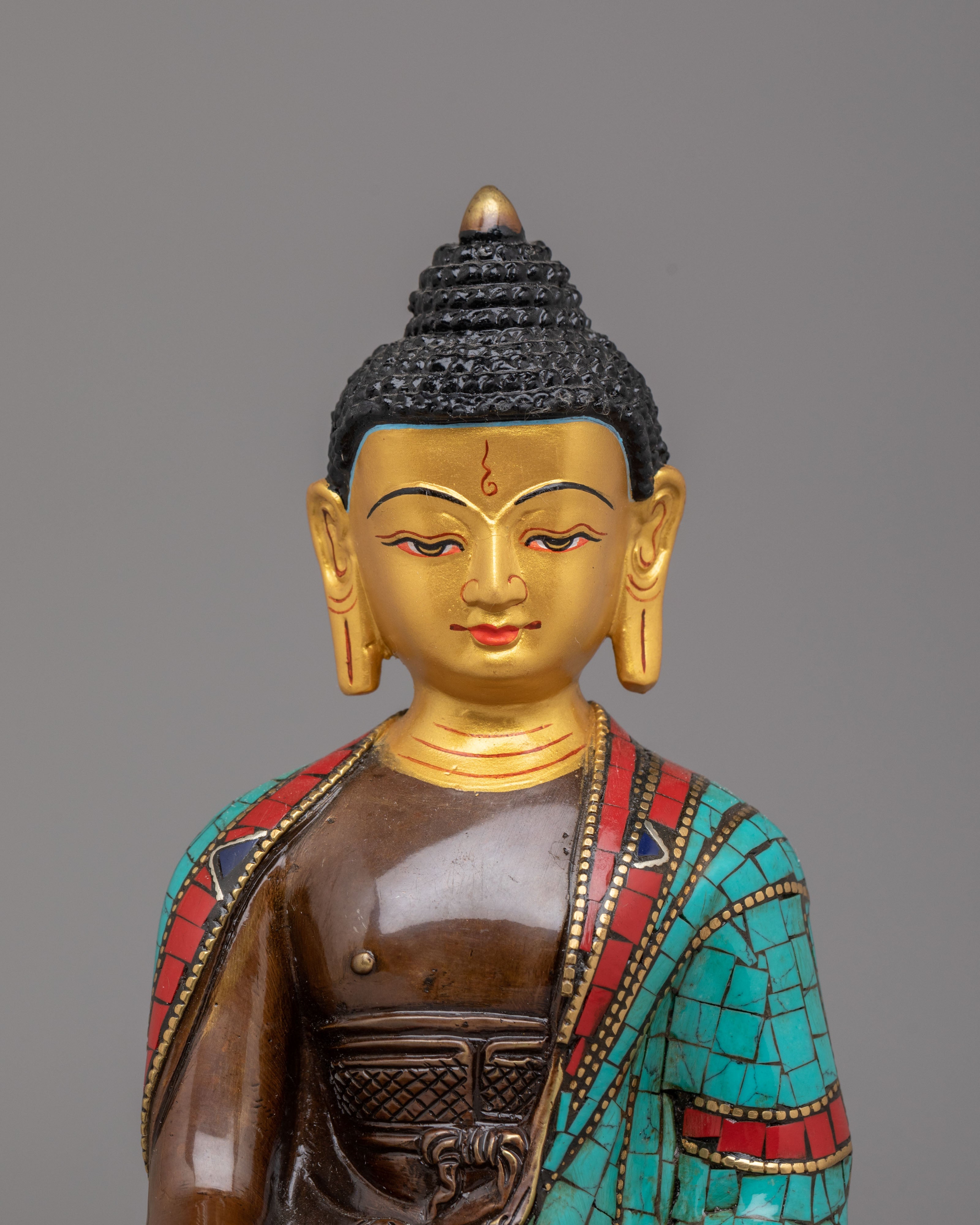 Shakyamuni Buddha Deity Figurine | Traditional Artwork