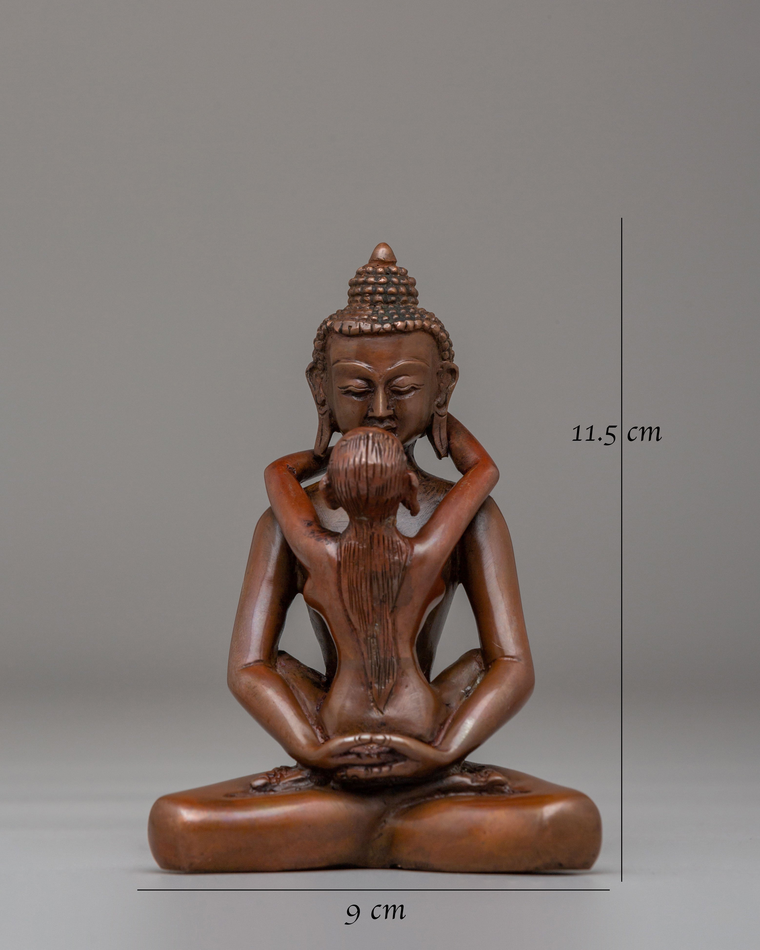 Tibetan Samantabhadra With Consort Statue | Sacred Home Altar Decor