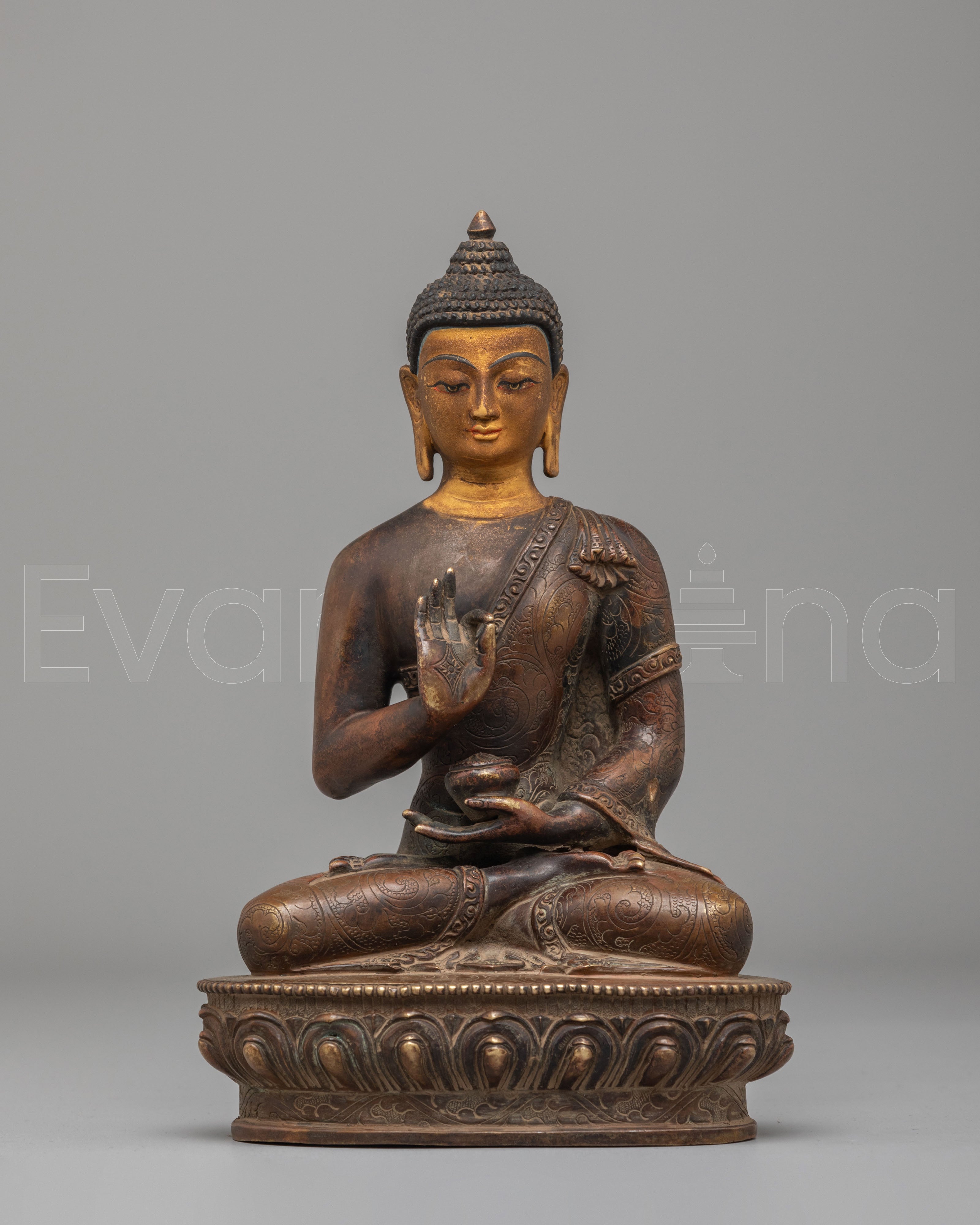 Handmade Amoghasiddhi Statue