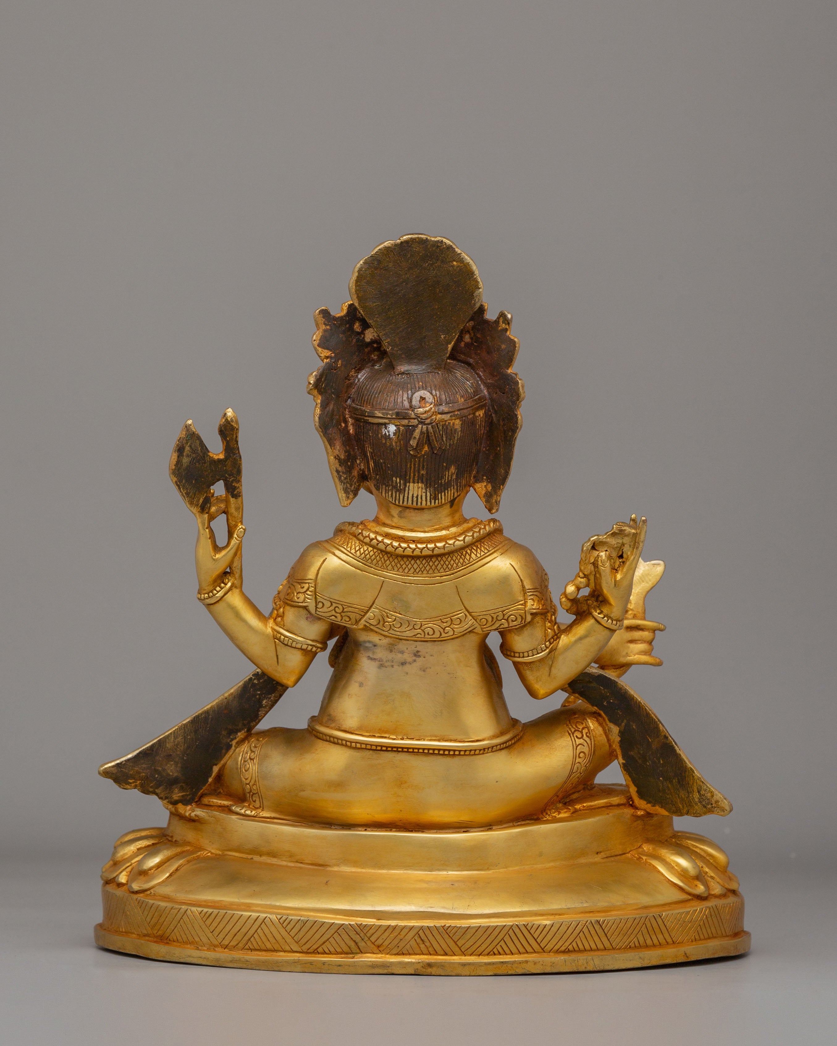 God Ganesh Divine Handcrafted Sculpture | Hindu Elephant God Figurine