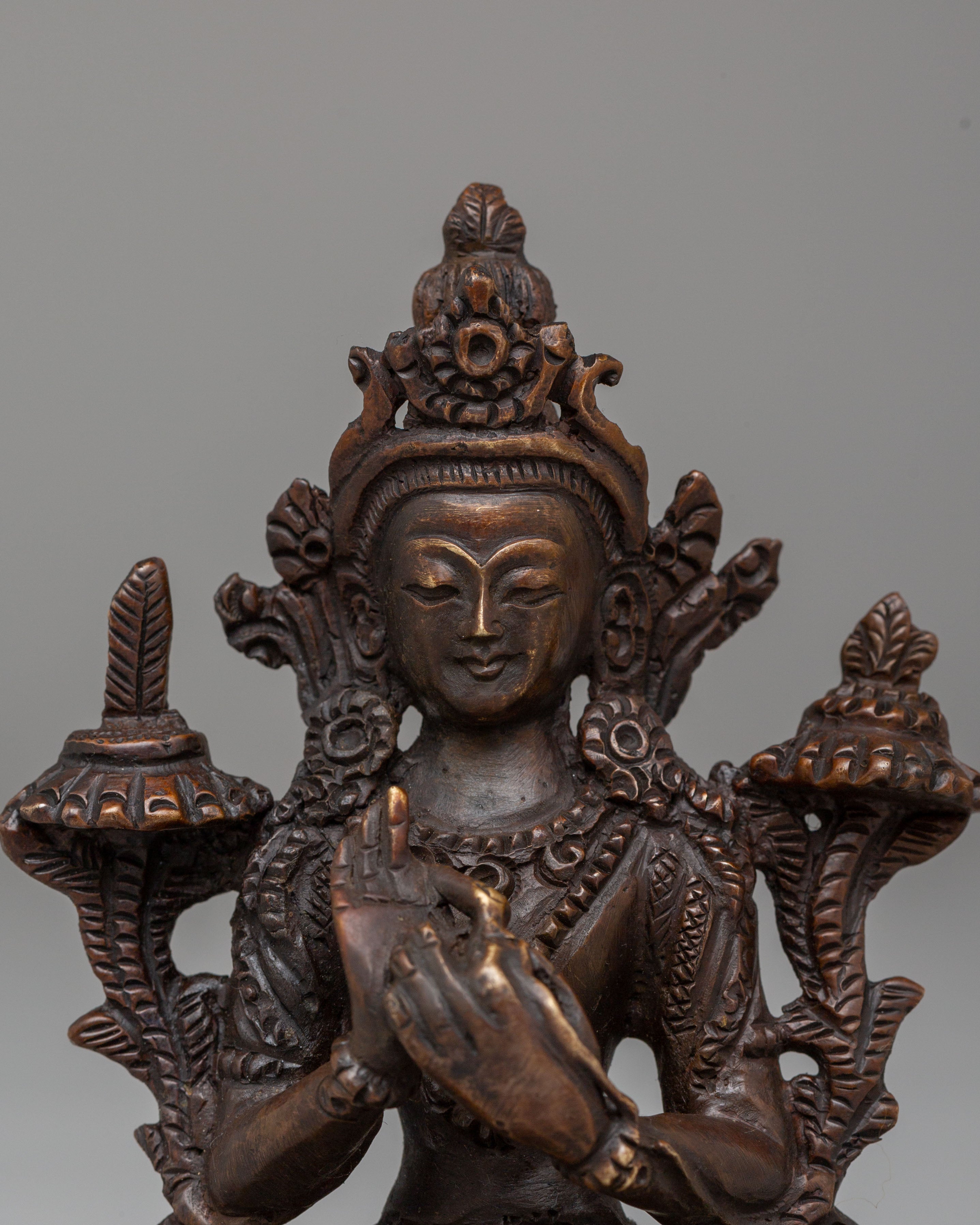 Himalayan Manjushri Spiritual Statue | Bodhisattva of Wisdom