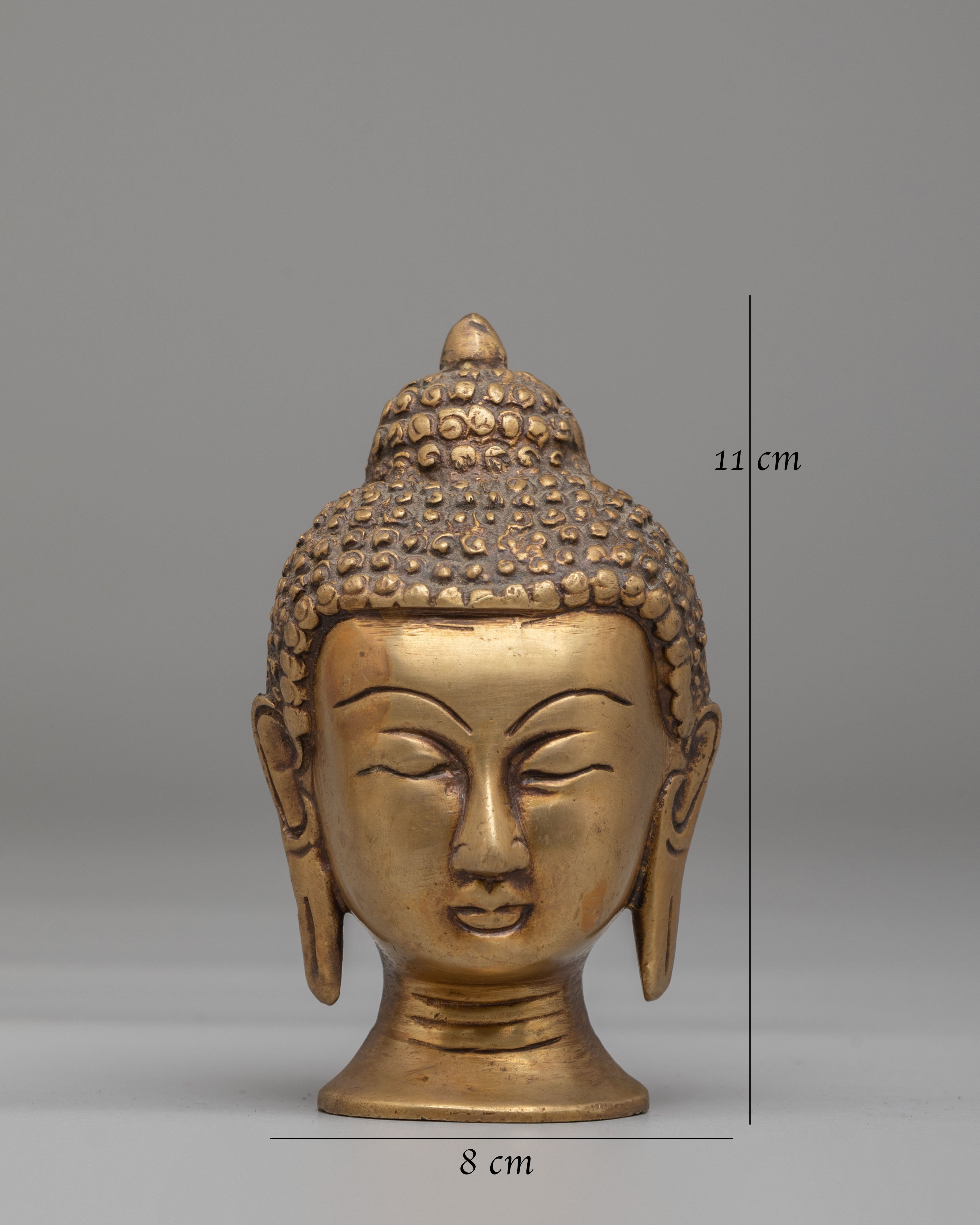 Scared Buddha Head Statue | Spiritual Home Decor