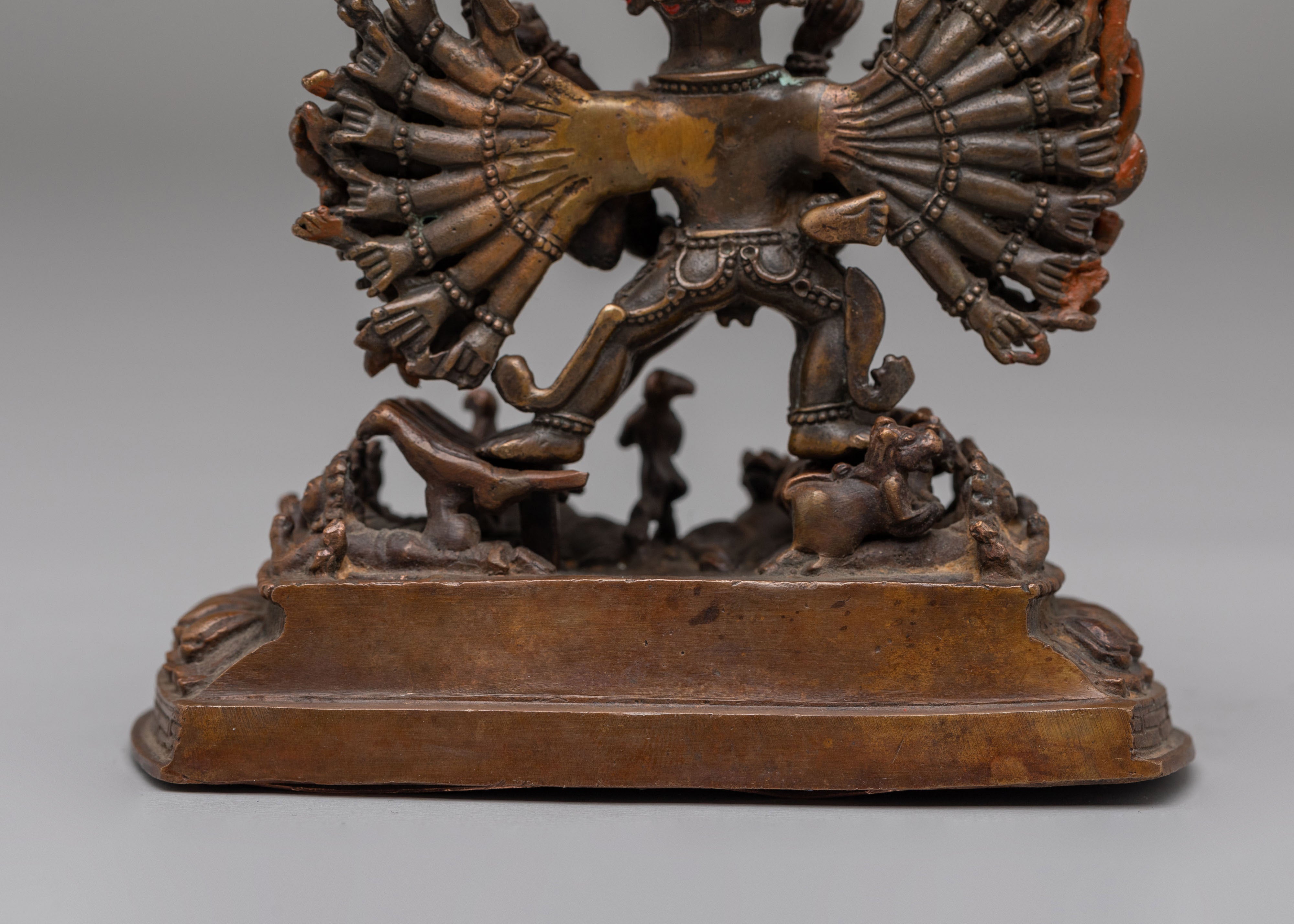 Sacred Yamantaka Statue | Wrathful Protector Deity