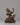 Tibetan Virupa Shrine Sculpture | Oxidized Copper Altar Figurine