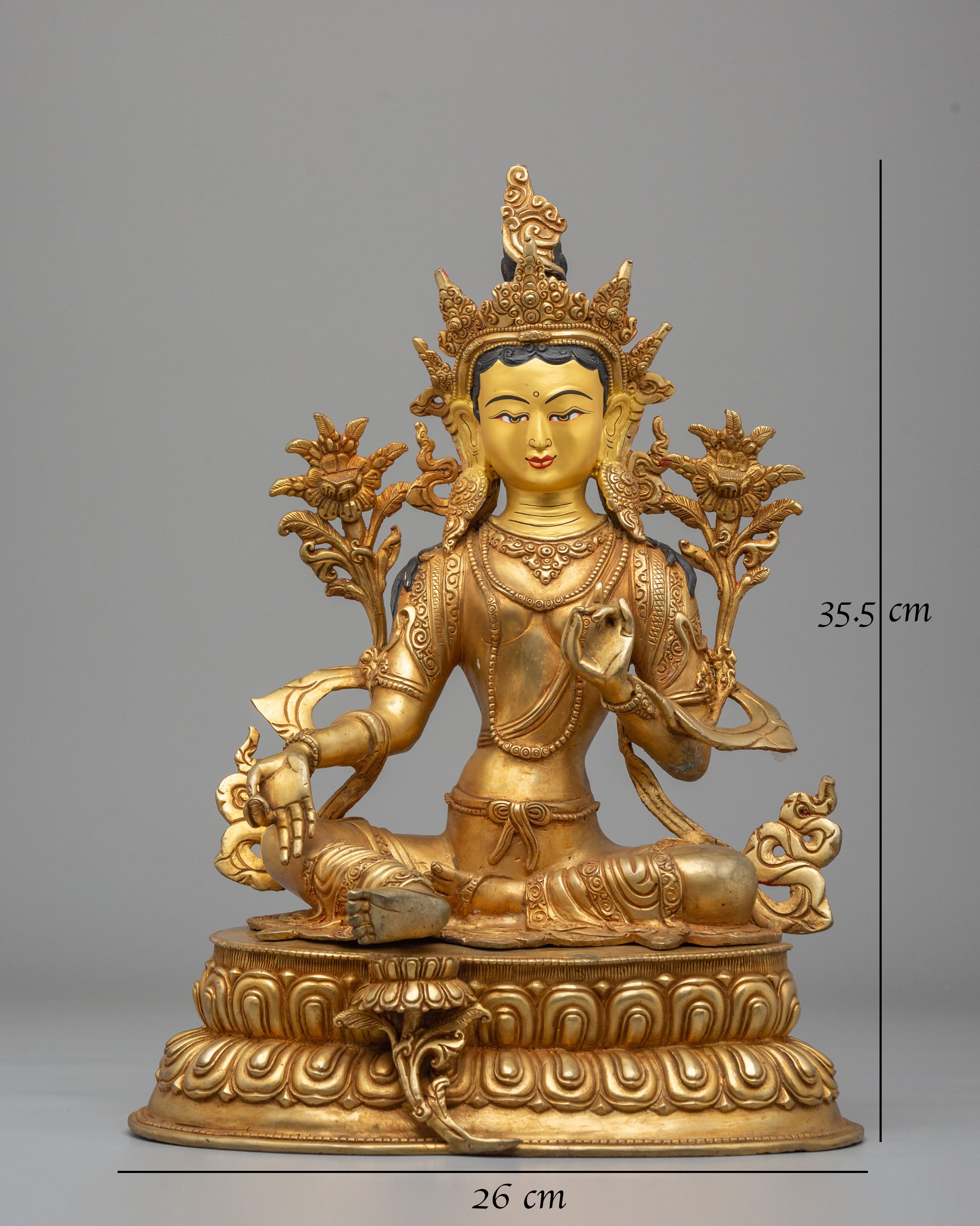 Green Tara Mother of Liberation Statue | Symbol of Protection