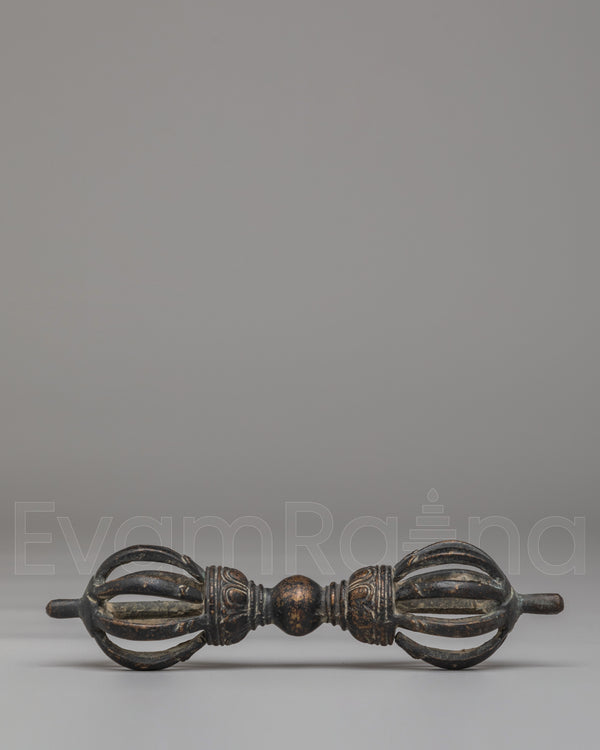Handcrafted Himalayan Tibetan Vajra | Sacred Ritual Tool for Spiritual Practices