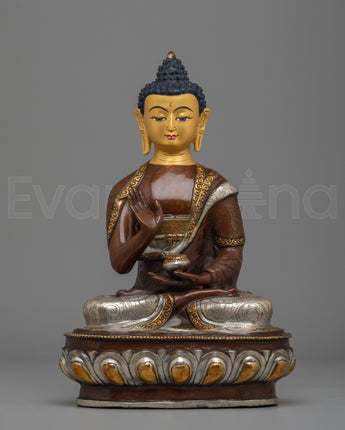 Amoghasiddhi Buddha Meditation Statue