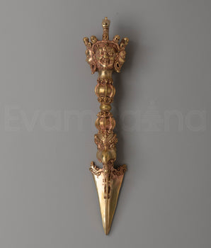 Sacred Tibetan Phurba Dagger | Ritual Dagger for Spiritual Protection