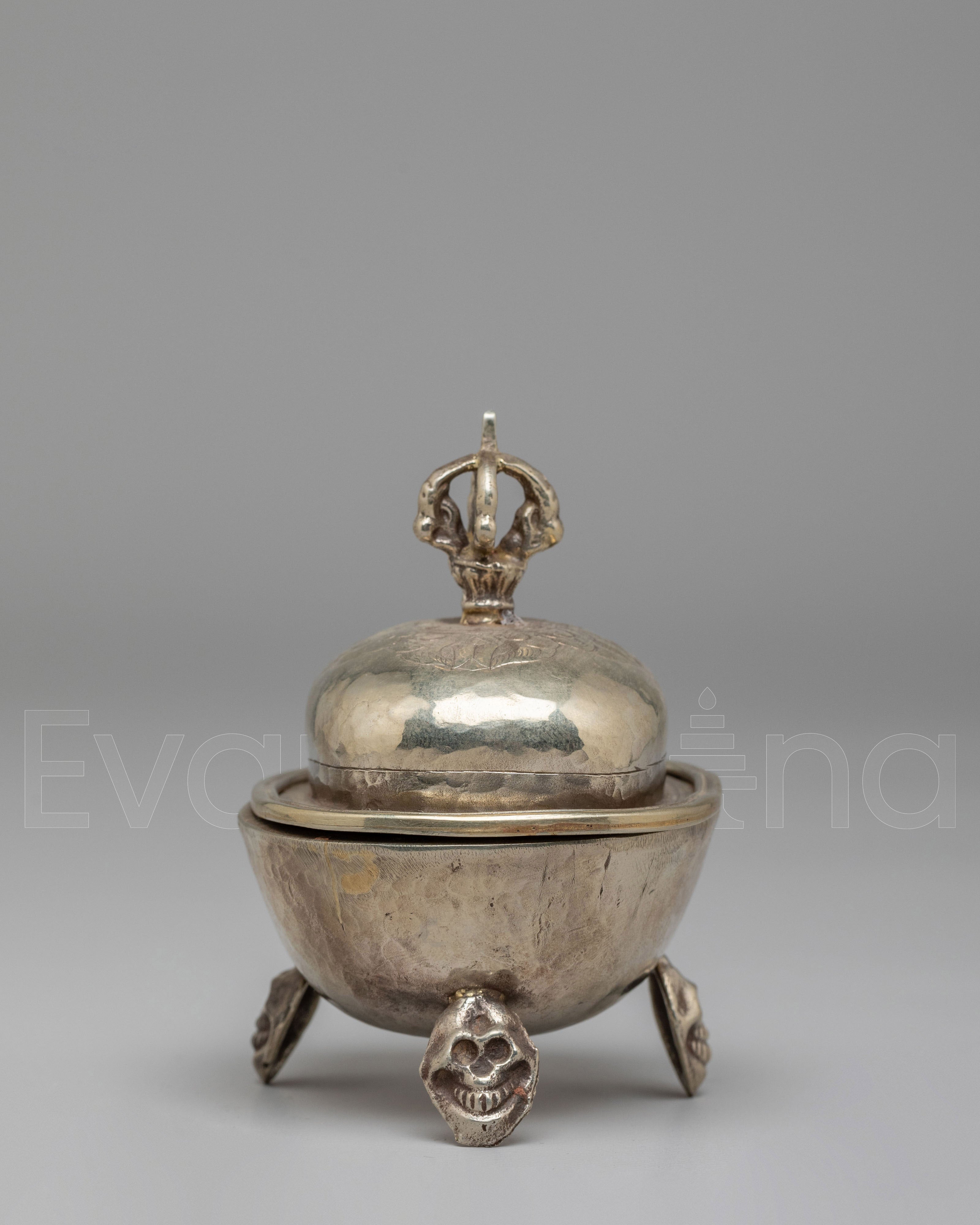 Handmade Kapala Offering Vessel 