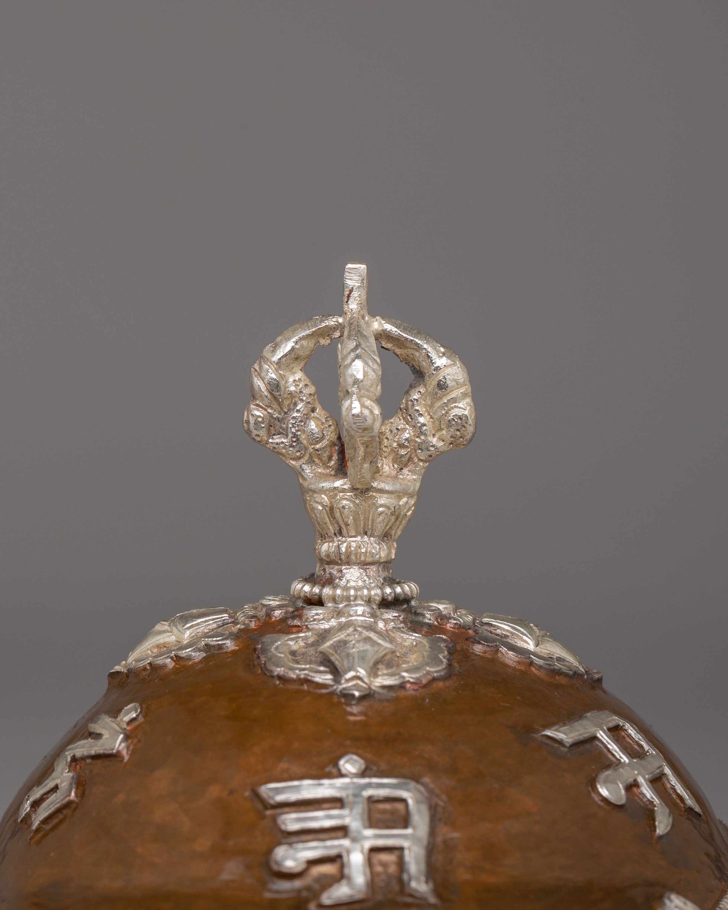 Traditional Kapala for Ritual | Sacred Tibetan Skull Cup for Ceremonies