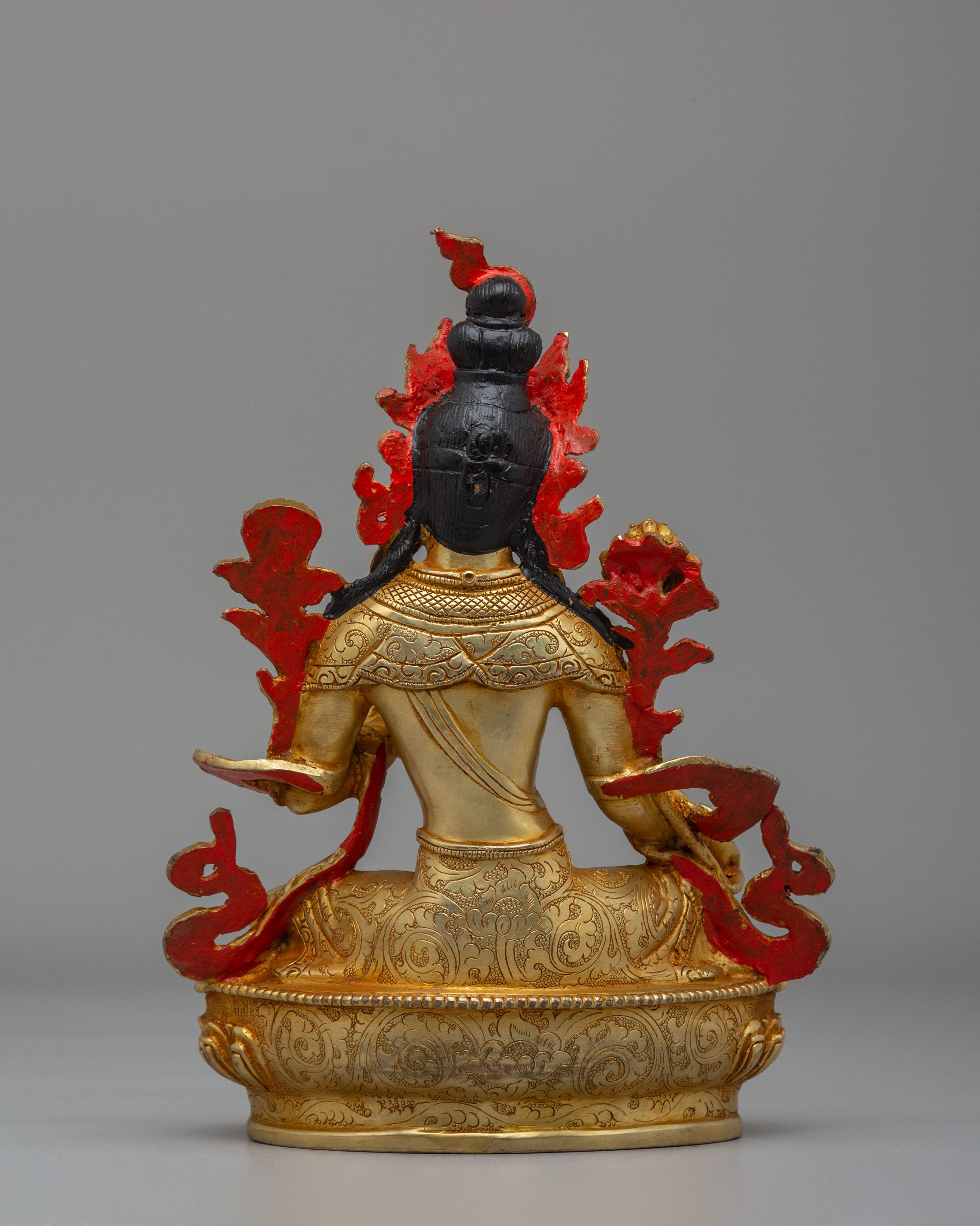 Himalayan Green Tara Statue for Altar | Symbol of Compassion & Protection