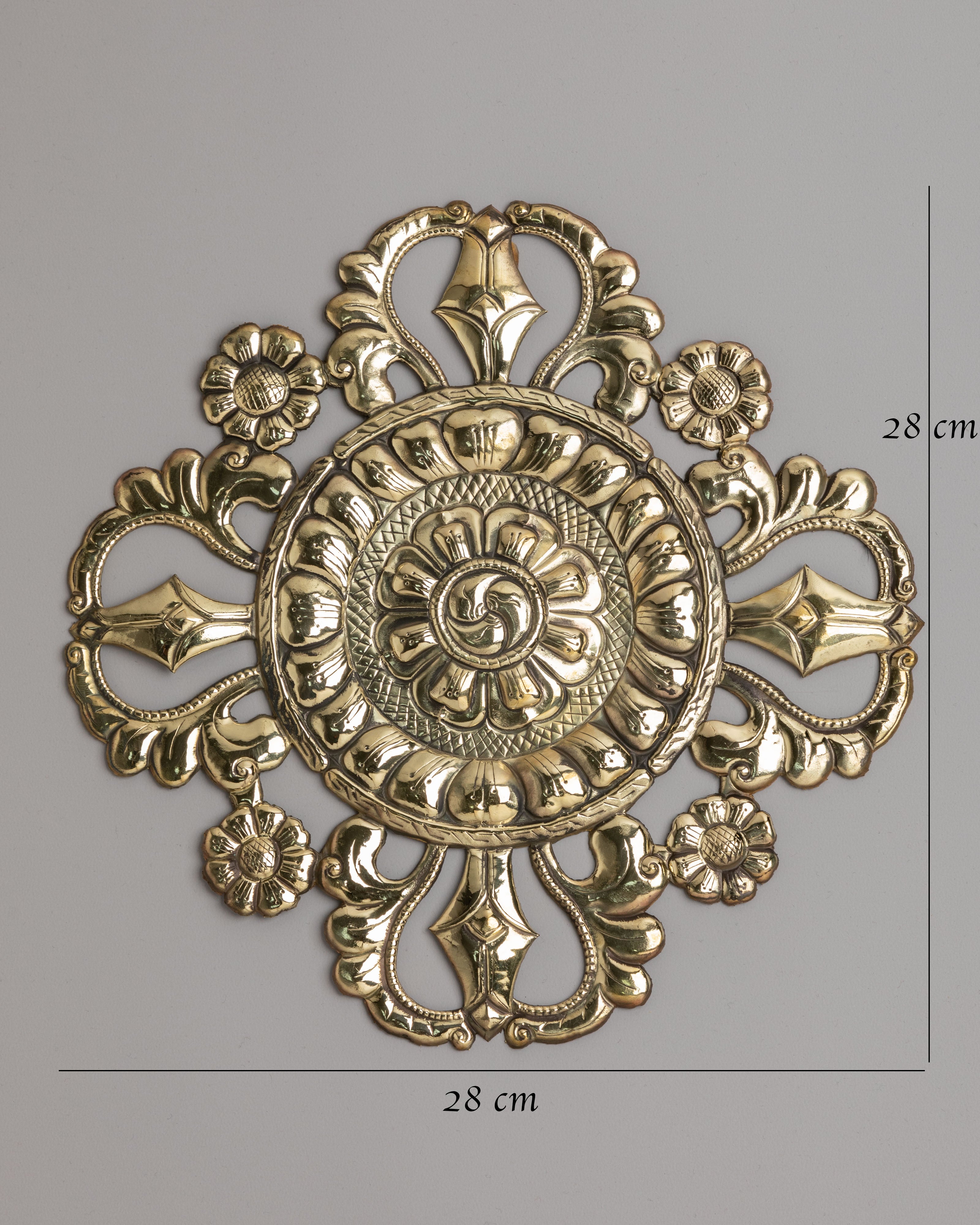 Traditional Decorative Wall Hanging | Tibetan Artwork