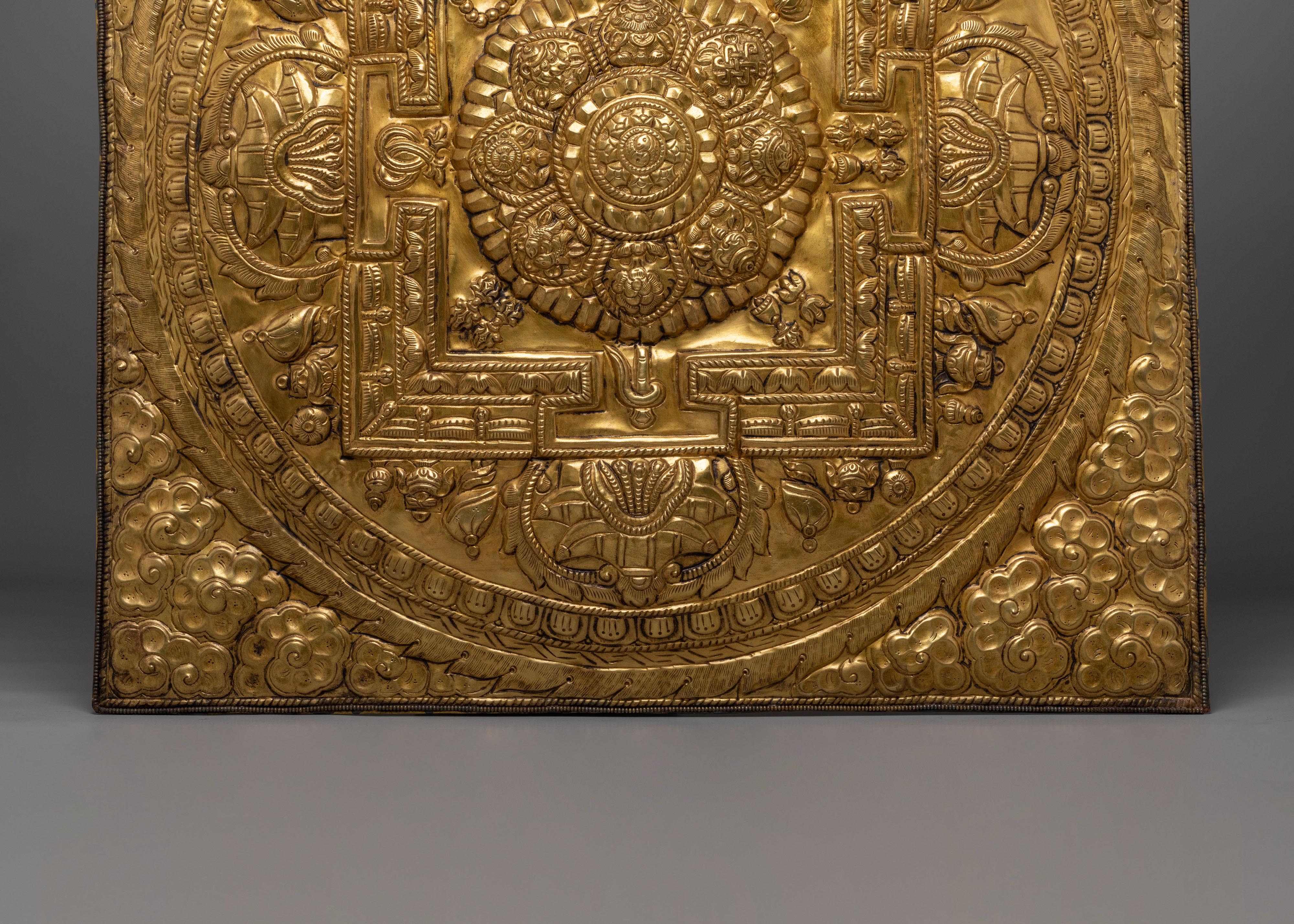 Astamangala Wall Hanging | Traditional Buddhist Sacred Decor