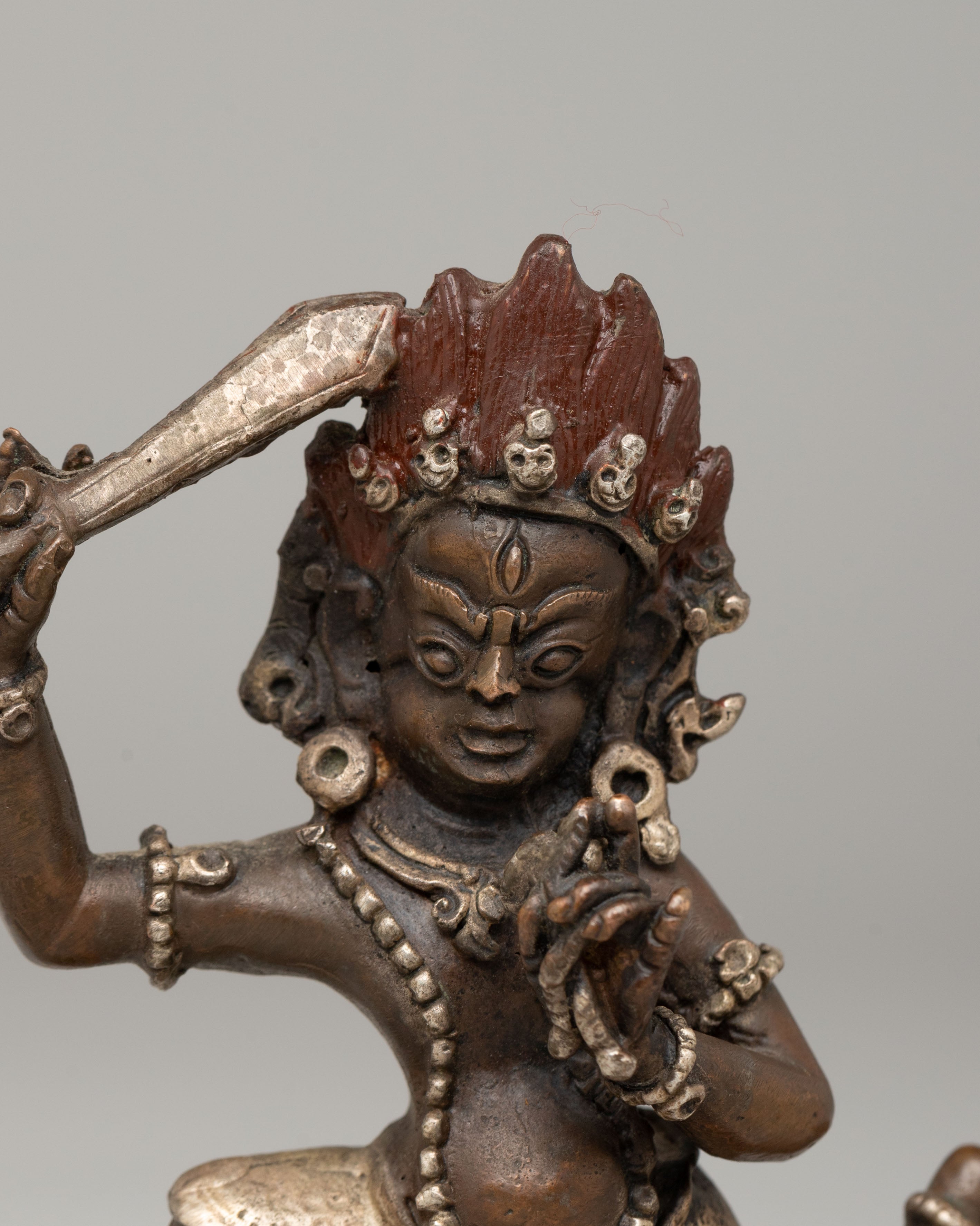 Dharma Protector Achala Statue | Wrathful Deity Figurine