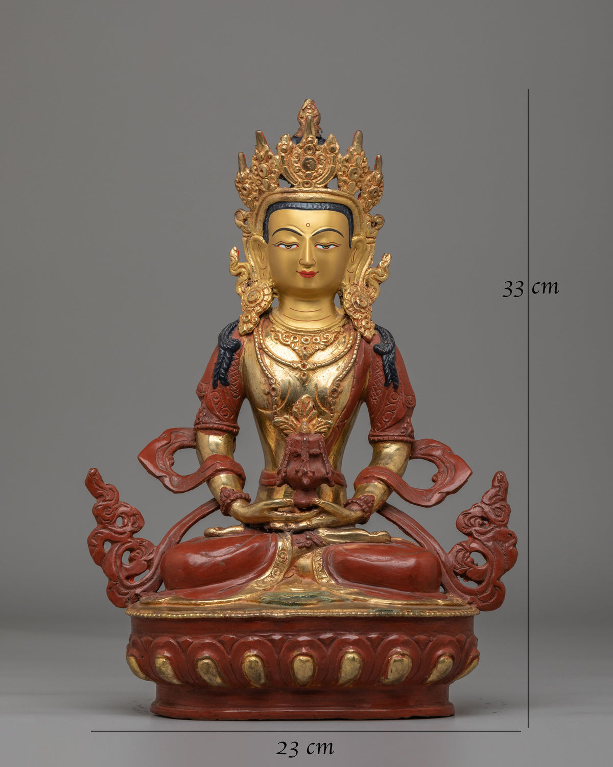 Amitayus Long Life Deity Statue | Tibetan Buddha of Infinite Life