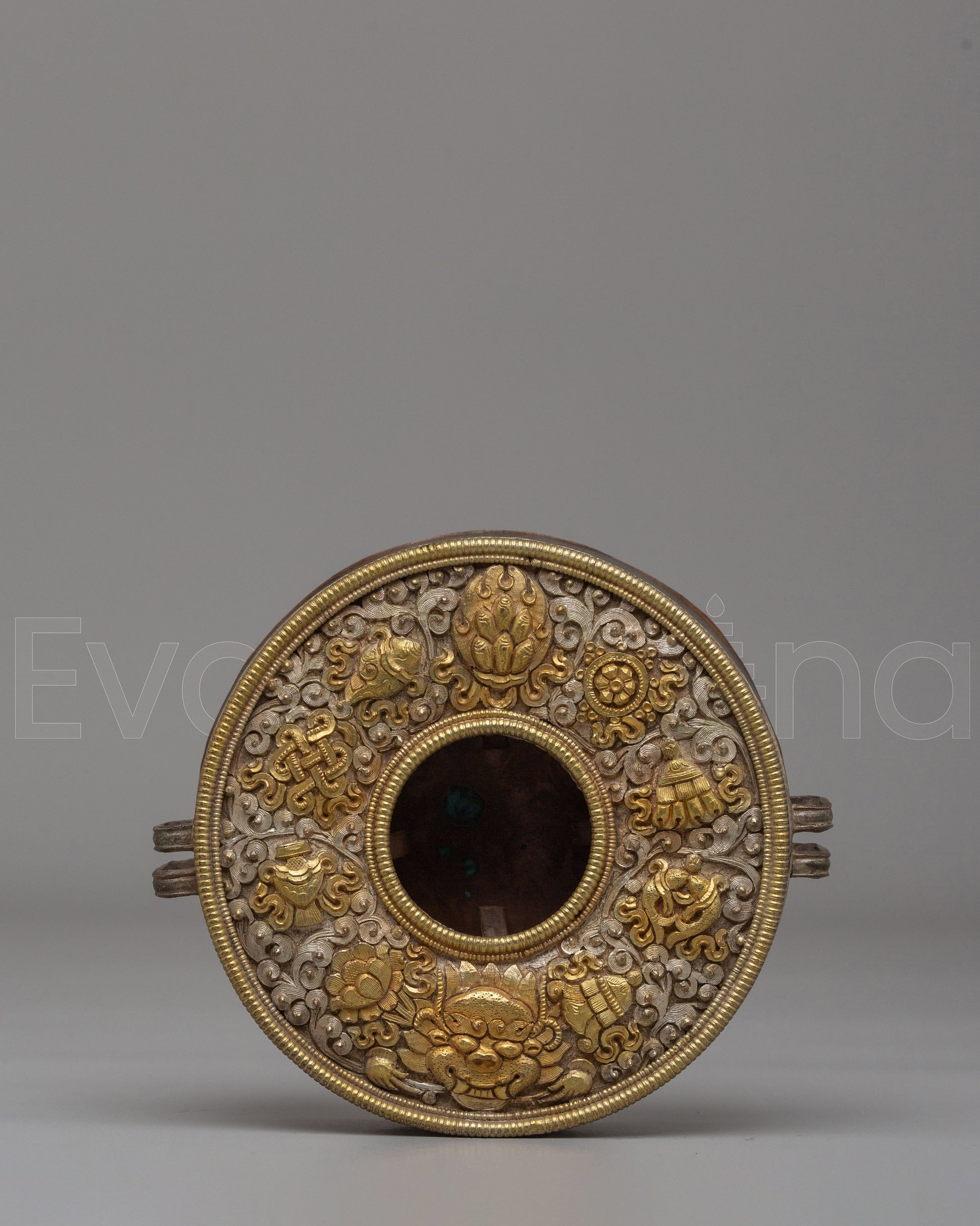 Traditional Tibetan Buddhist Ghau Box 