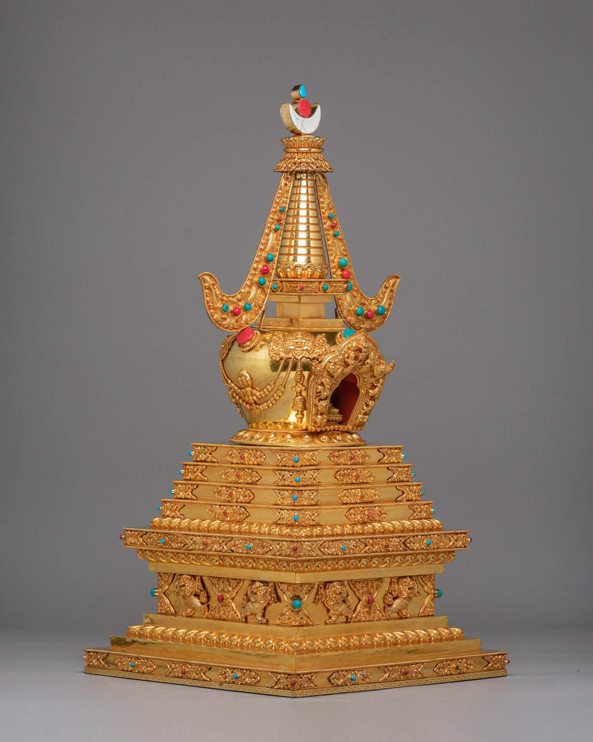 Himalayan Buddhist Enlightenment Chorten | Sacred Spiritual Symbol