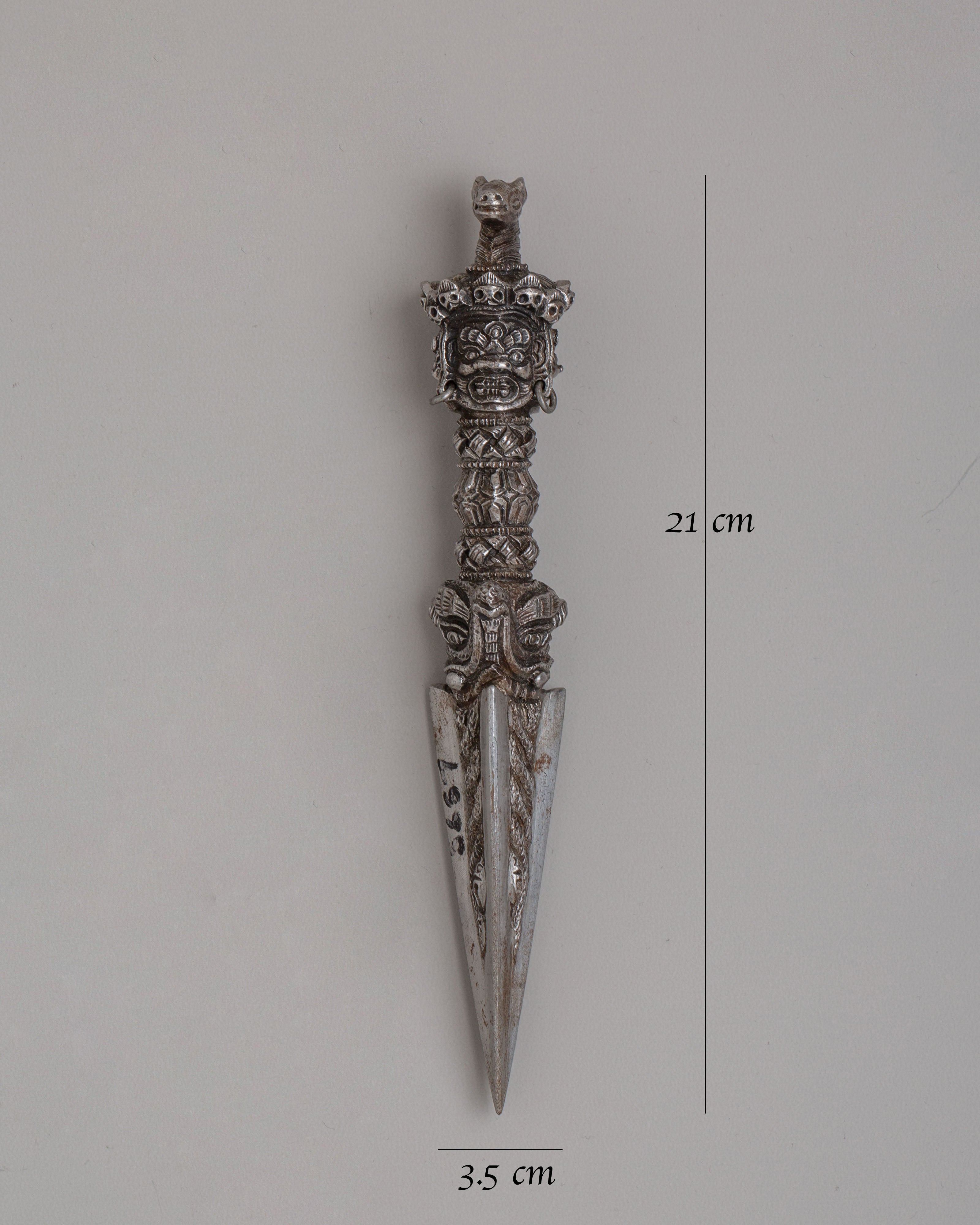 Traditional Phurba Dagger | Sacred Ritual Dagger for Protection