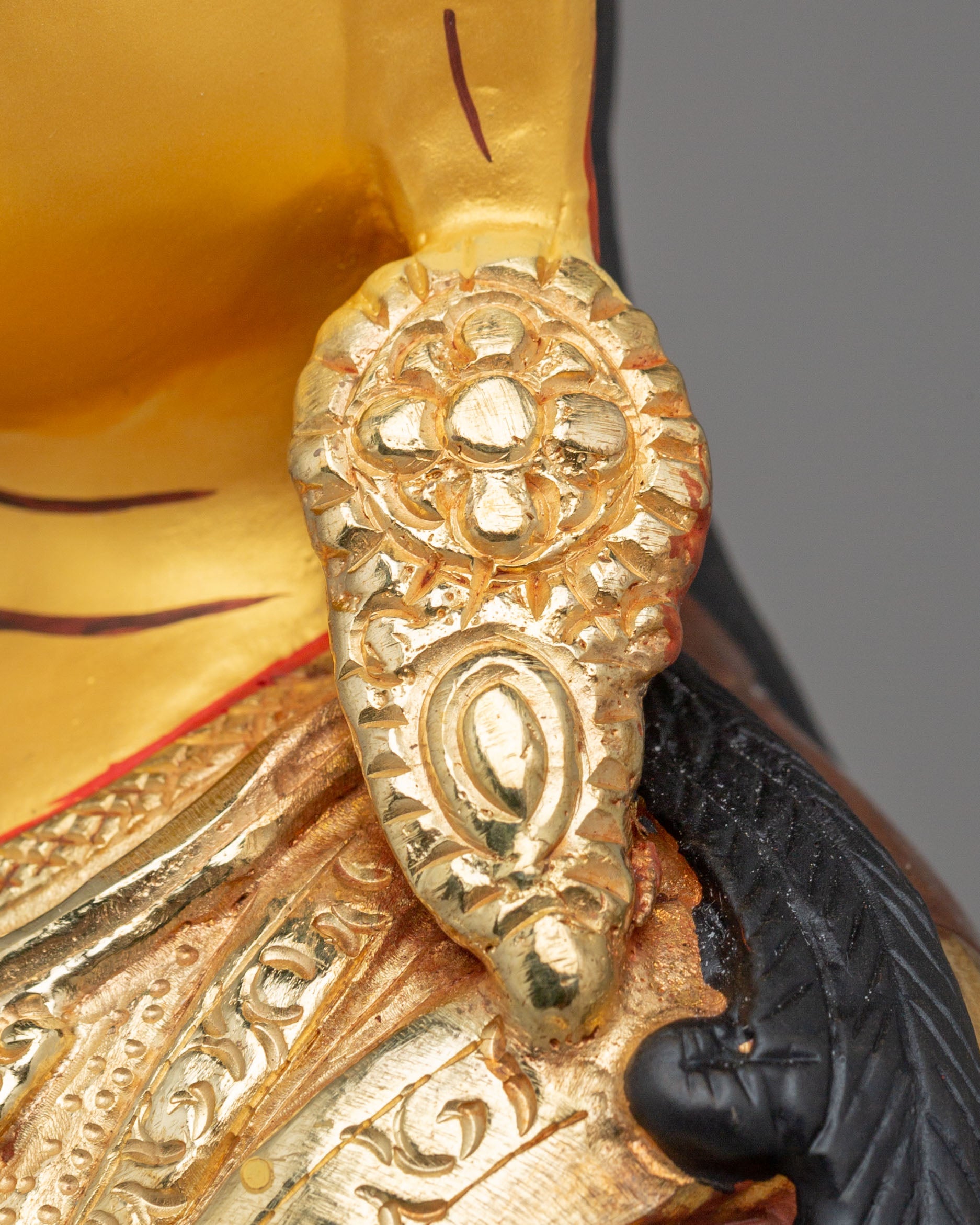 Buddha Dharma Sangha Set Statue | Tibetan Spiritual Art for Meditation and Decor
