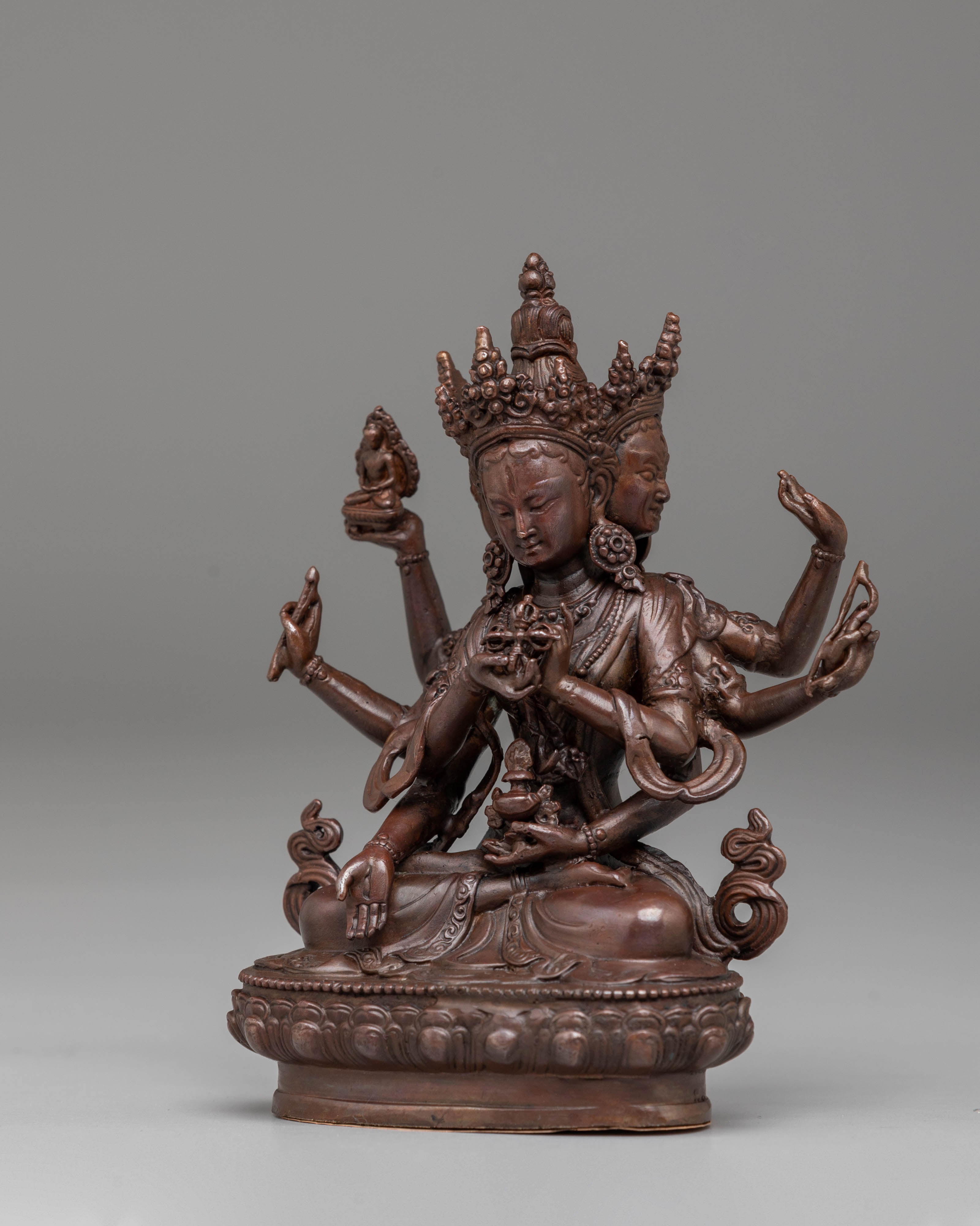 Handcrafted Namgyalma Statue | Tibetan Deity of Longevity and Protection
