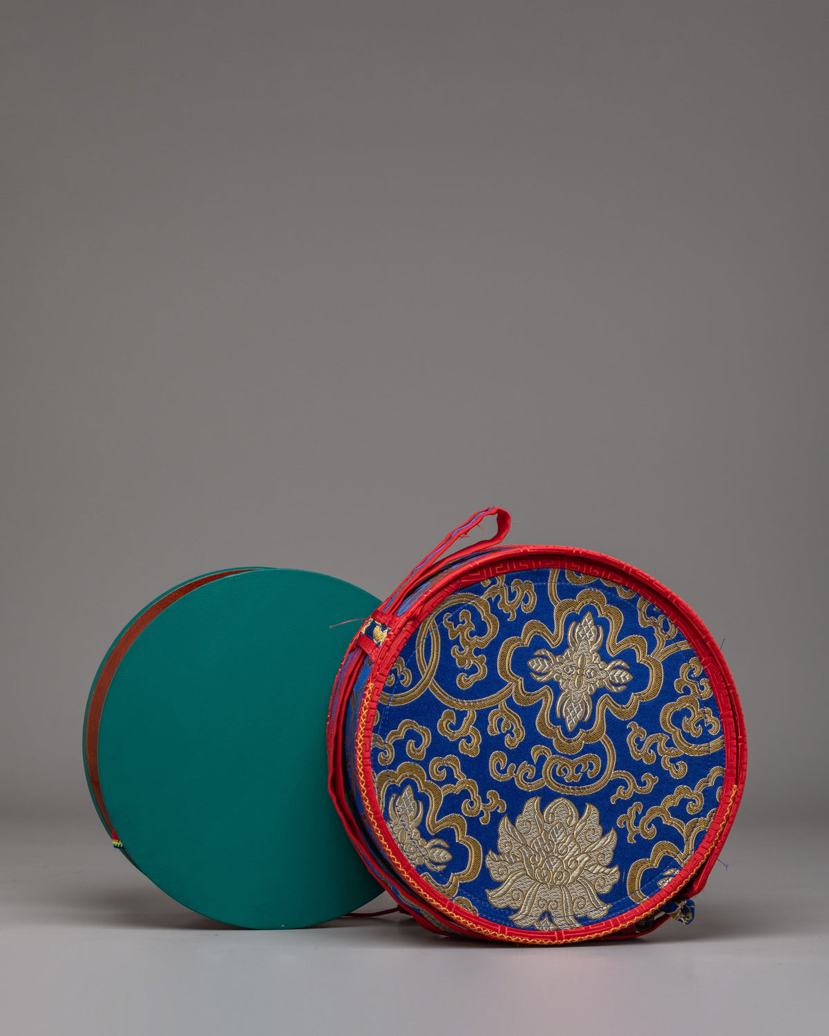 Tibetan Ritual Damaru Drum | A Sacred Tool for Meditation & Prayer