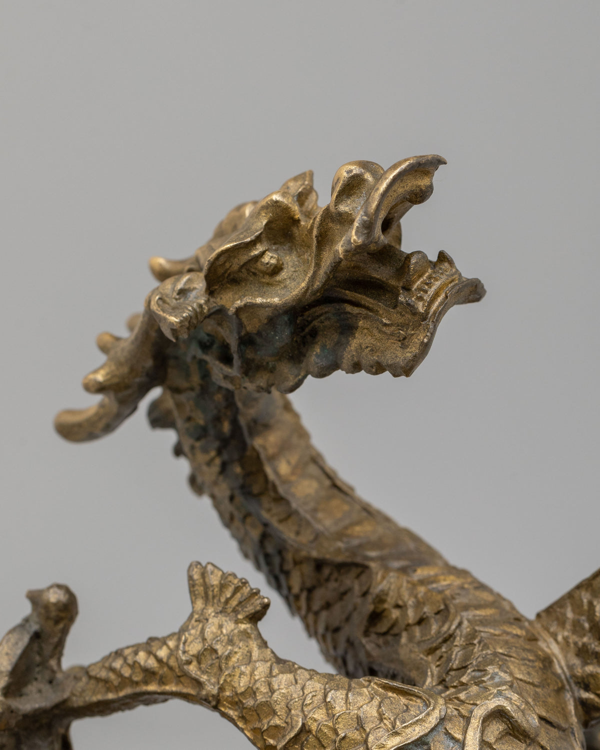 Handcrafted Dragon Guardian Sculpture | Symbol of Protection and Strength