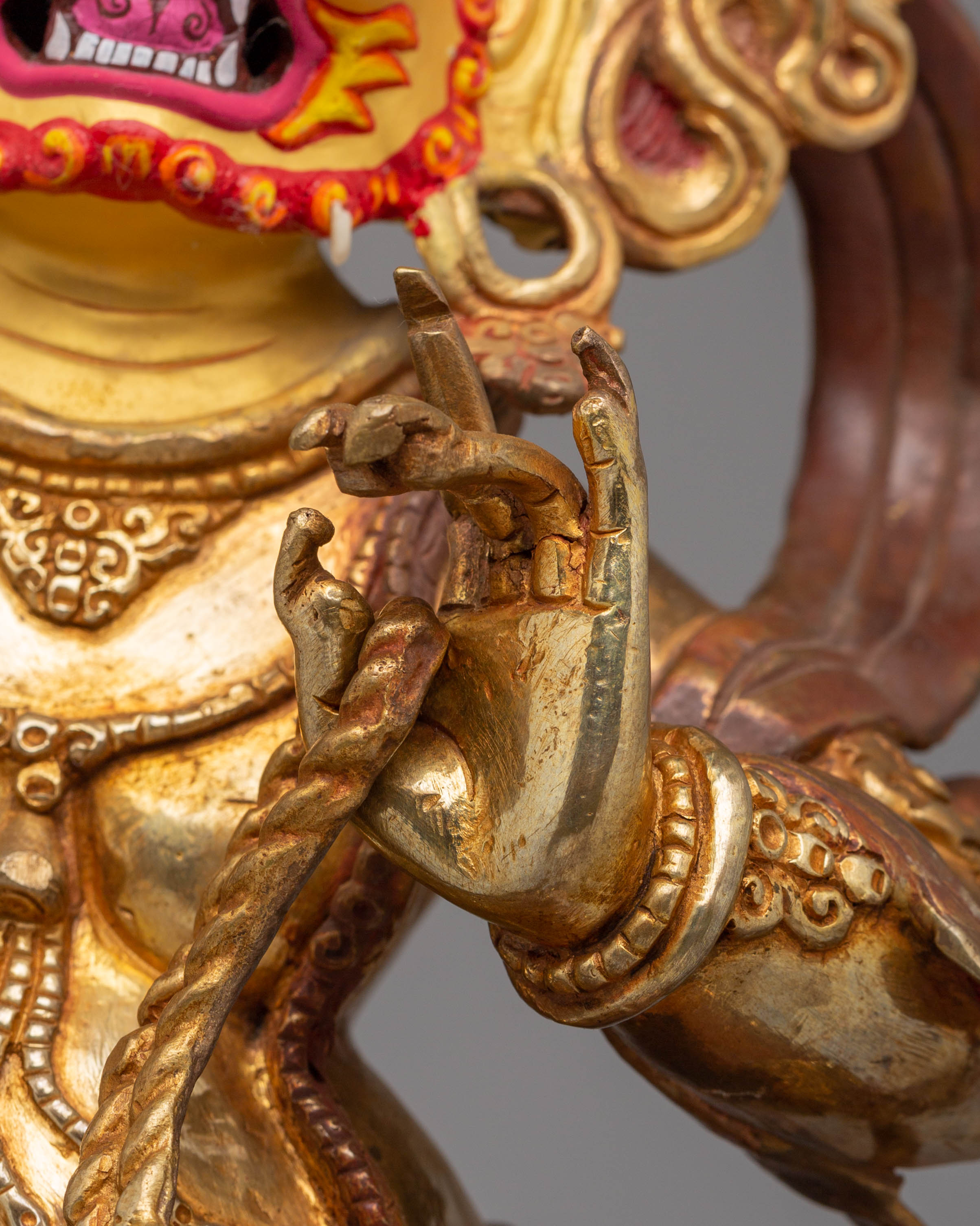 Handcrafted Statue of Vajrapani | Himalayan Art Work