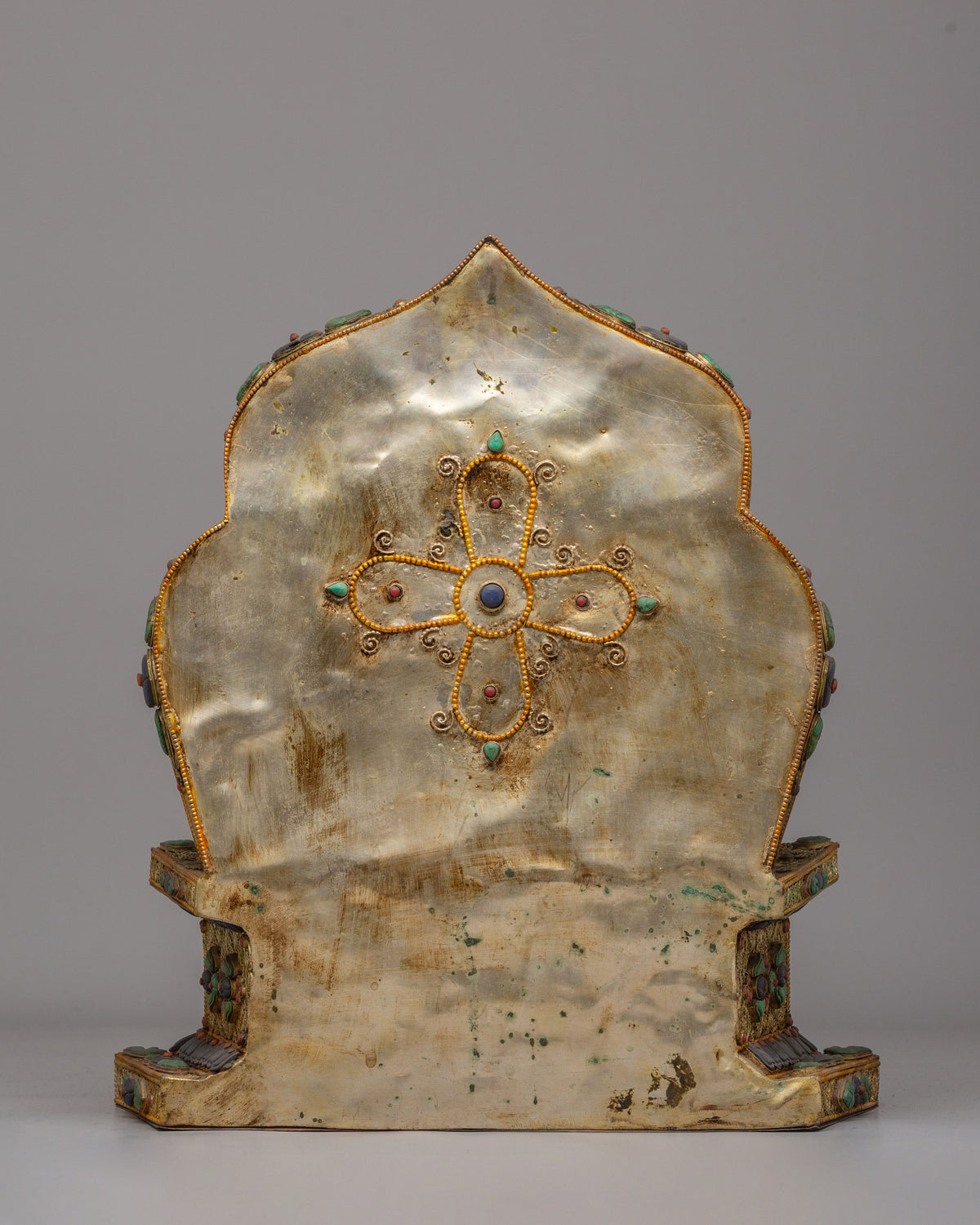 Himalayan Crowned Shakyamuni Buddha Statue | Crowned Buddha Figurine