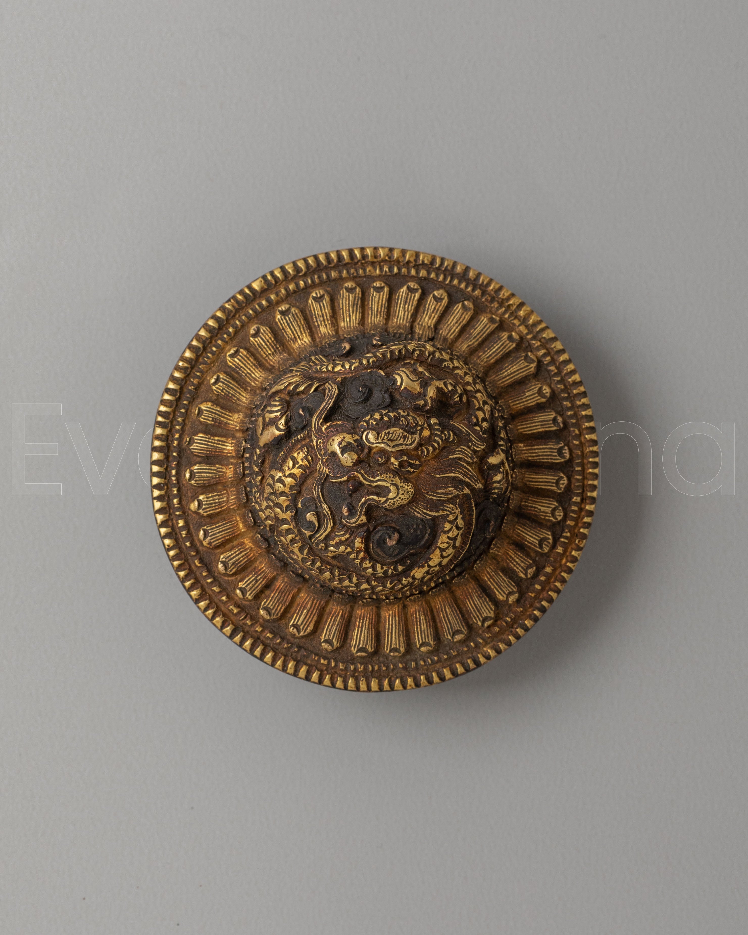Dragon Motif Belt Buckle