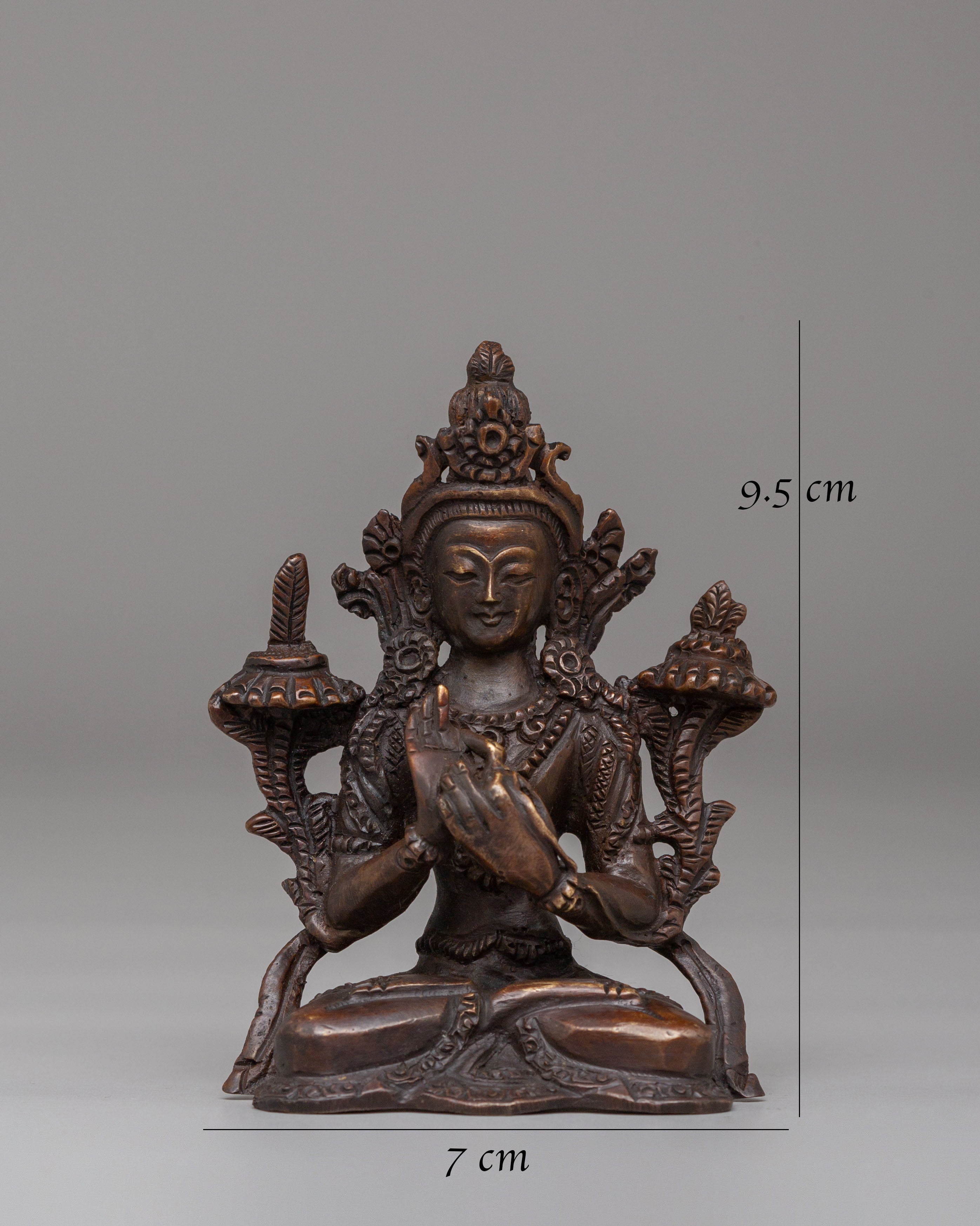 Himalayan Manjushri Spiritual Statue | Bodhisattva of Wisdom