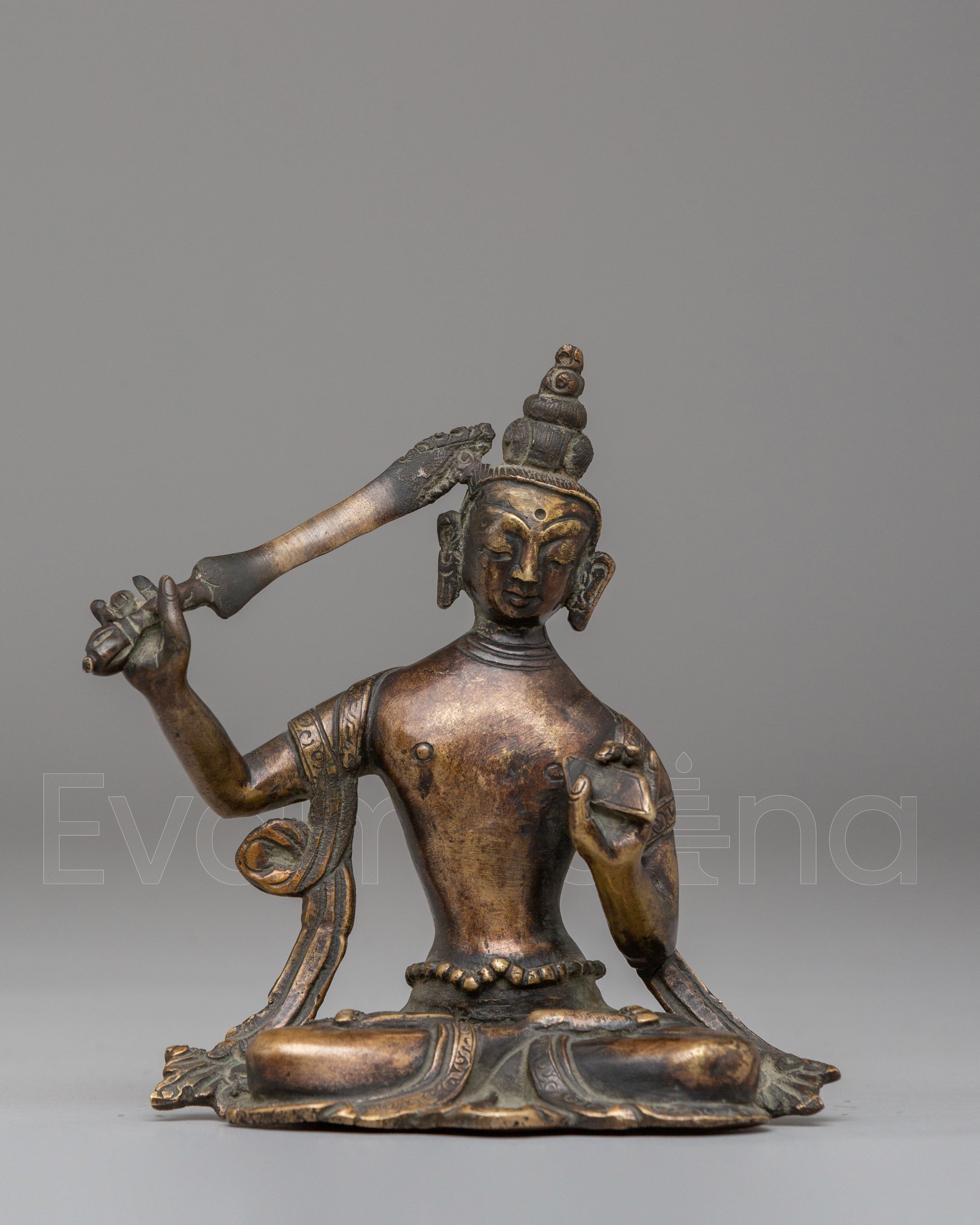 Manjushri Statue Bodhisattva Of Wisdom 
