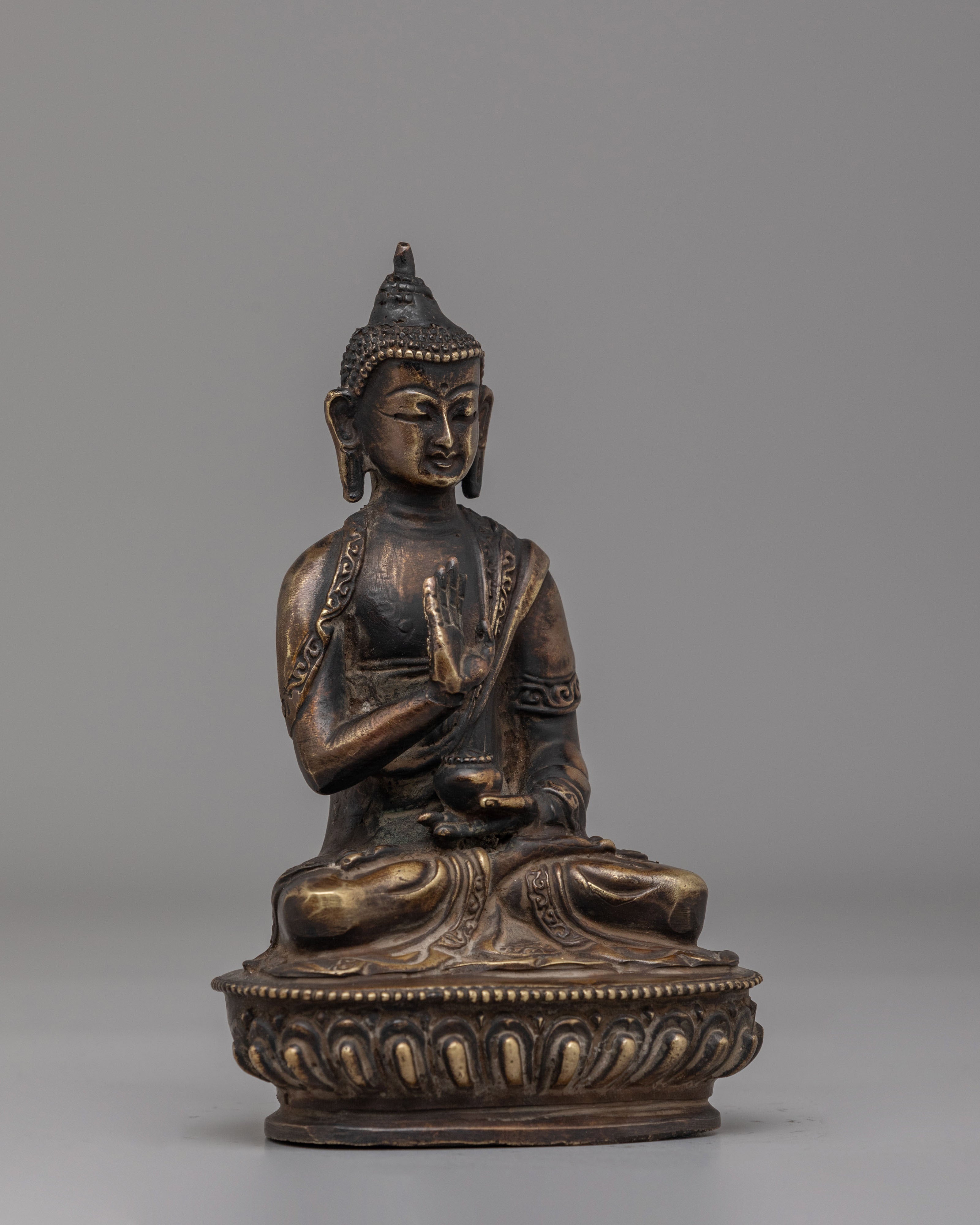 Amogasiddhi Buddha Statue for Protection | Symbol of Spiritual Growth